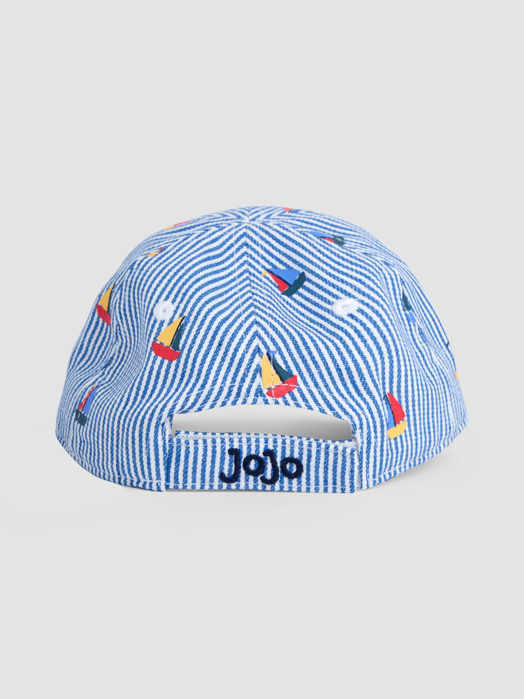 Blue Embroidered Cap - Image 4 of 4