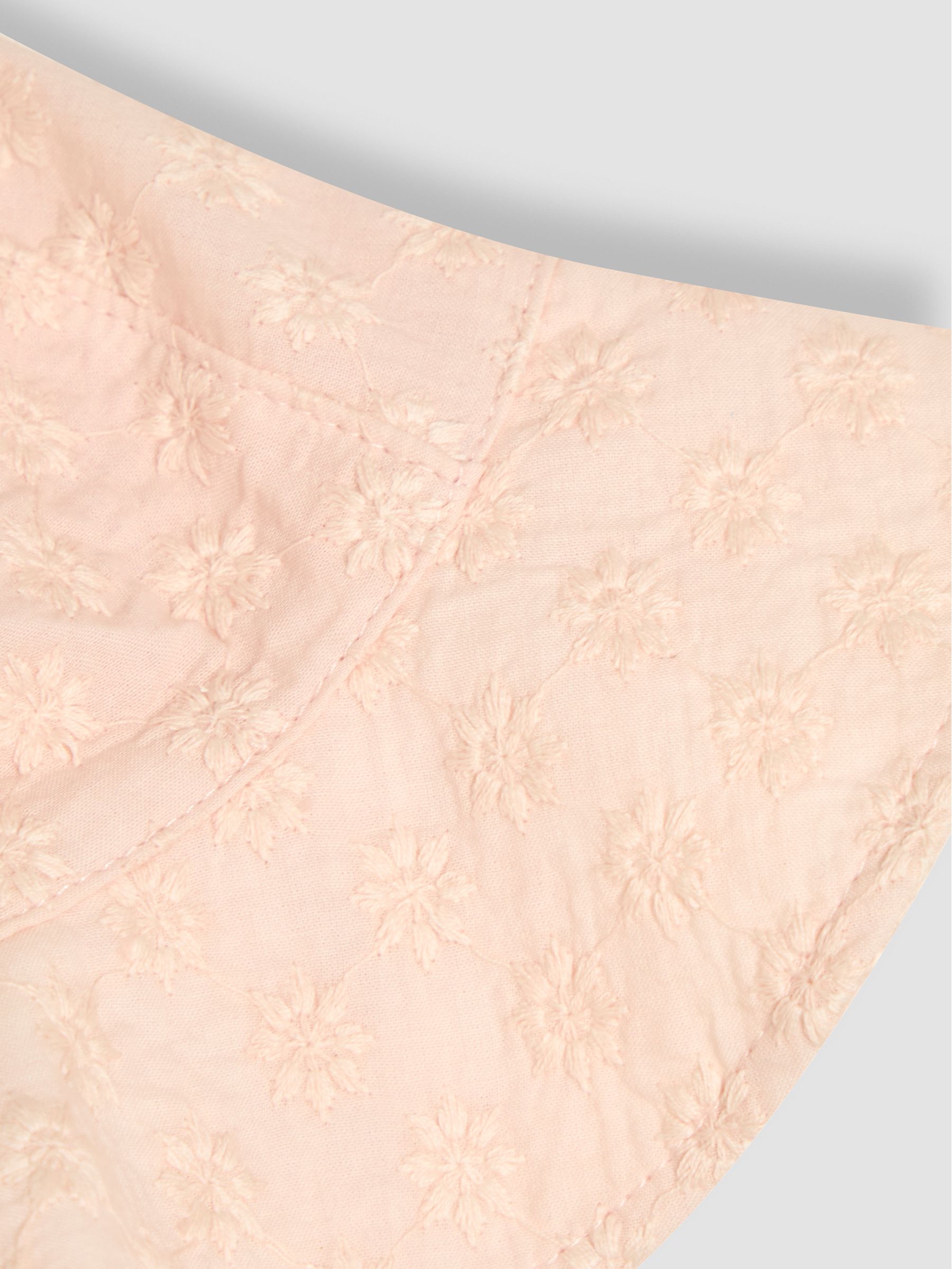 Pink Broderie Floppy Hat - Image 3 of 3
