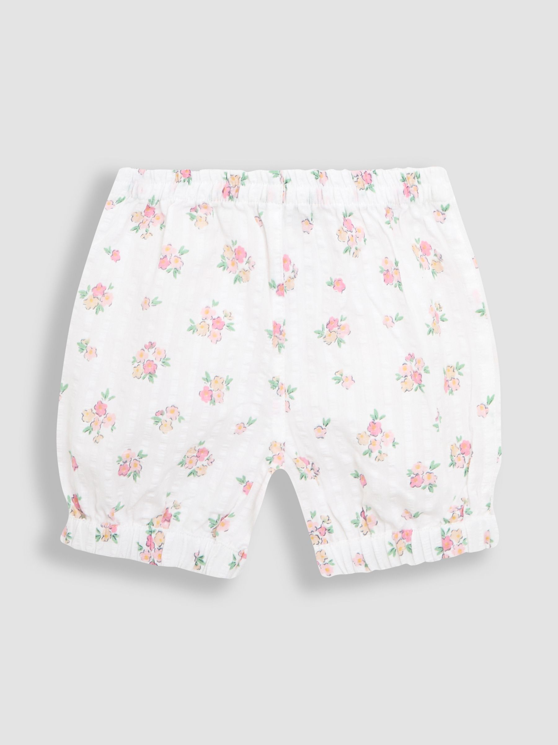 Cream Print Woven Seersucker Pyjamas - Image 4 of 6