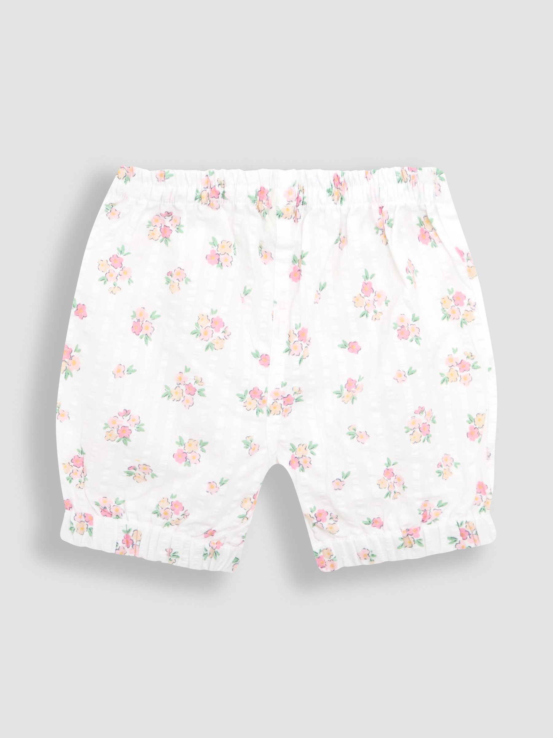 Cream Print Woven Seersucker Pyjamas - Image 5 of 6