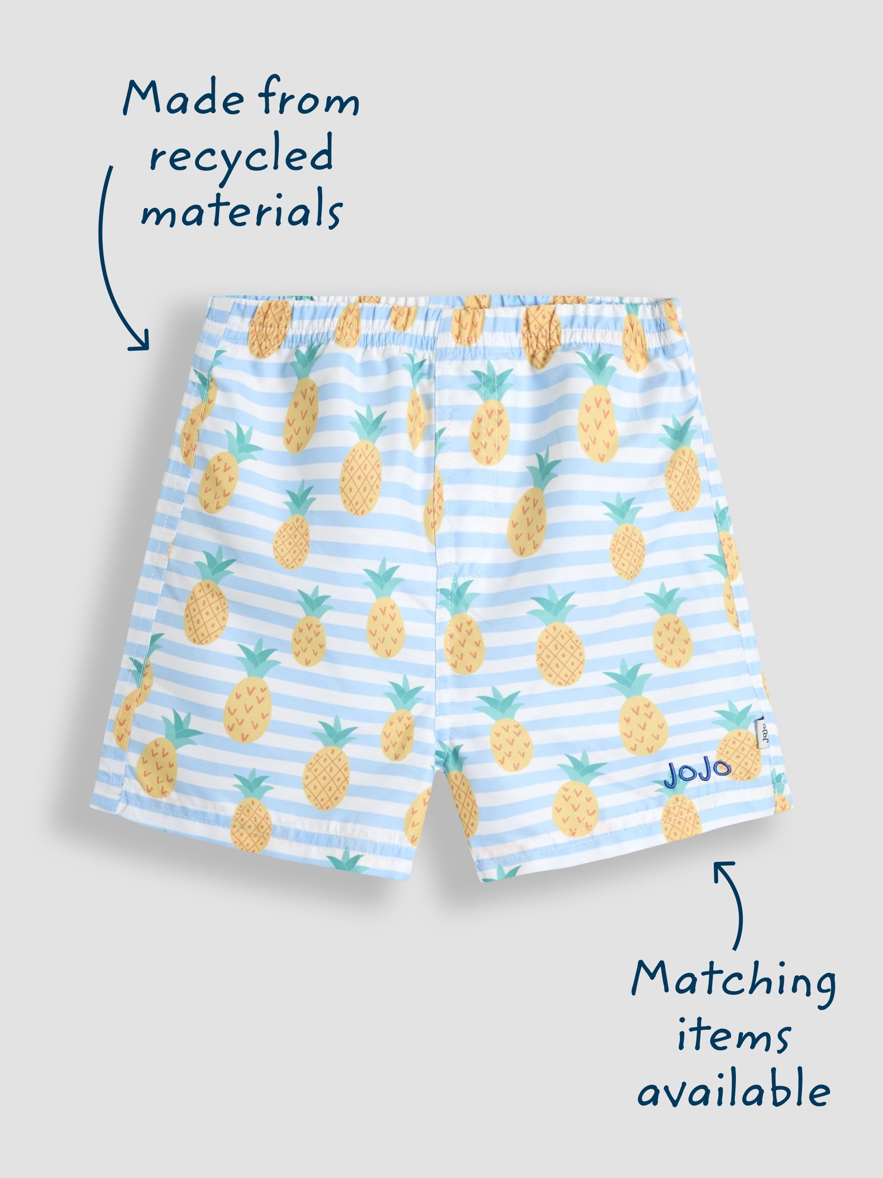 Stripe Print Swim Shorts - Image 3 of 6