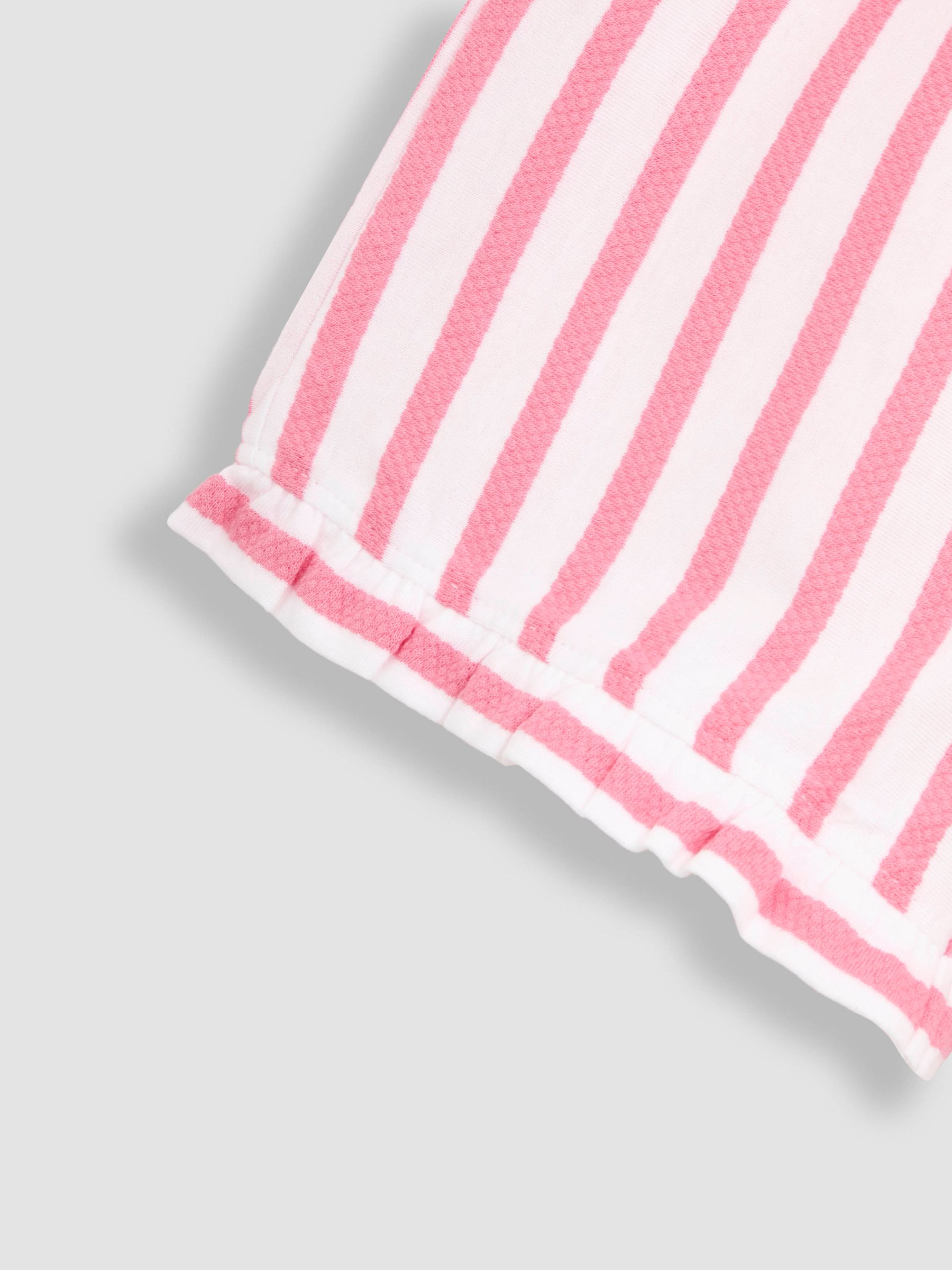 Pink 100% Cotton Print Jersey Pyjamas 2 Pack - Image 4 of 4