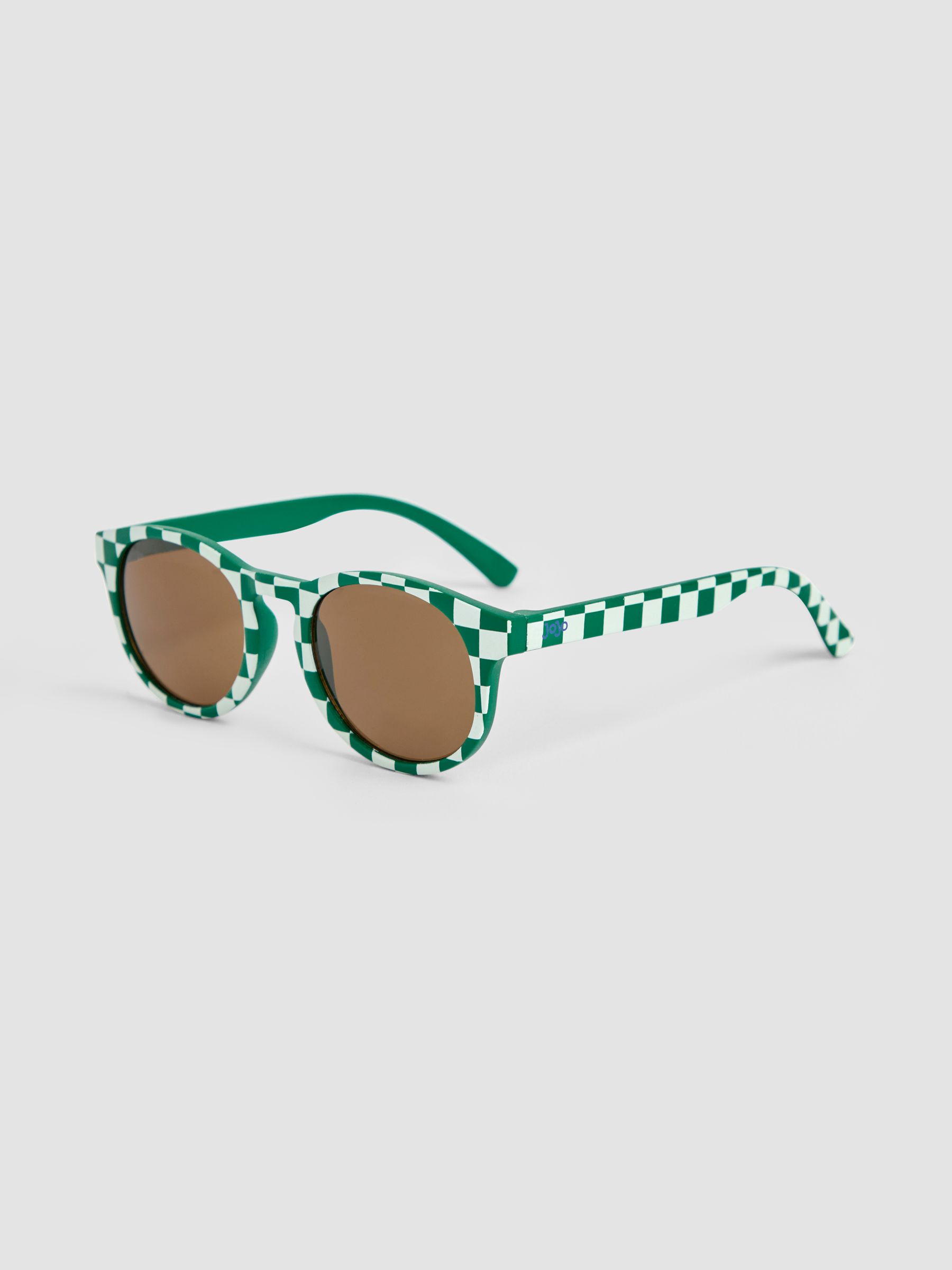 Green Rounded Sunglasses - Image 1 of 4