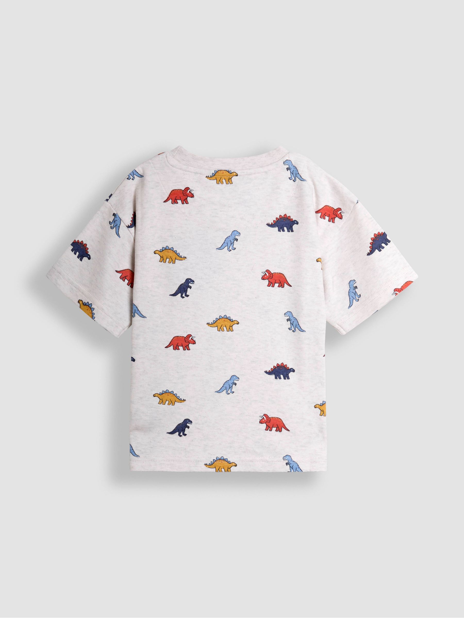 Grey Embroidered Jersey Pyjamas - Image 3 of 6