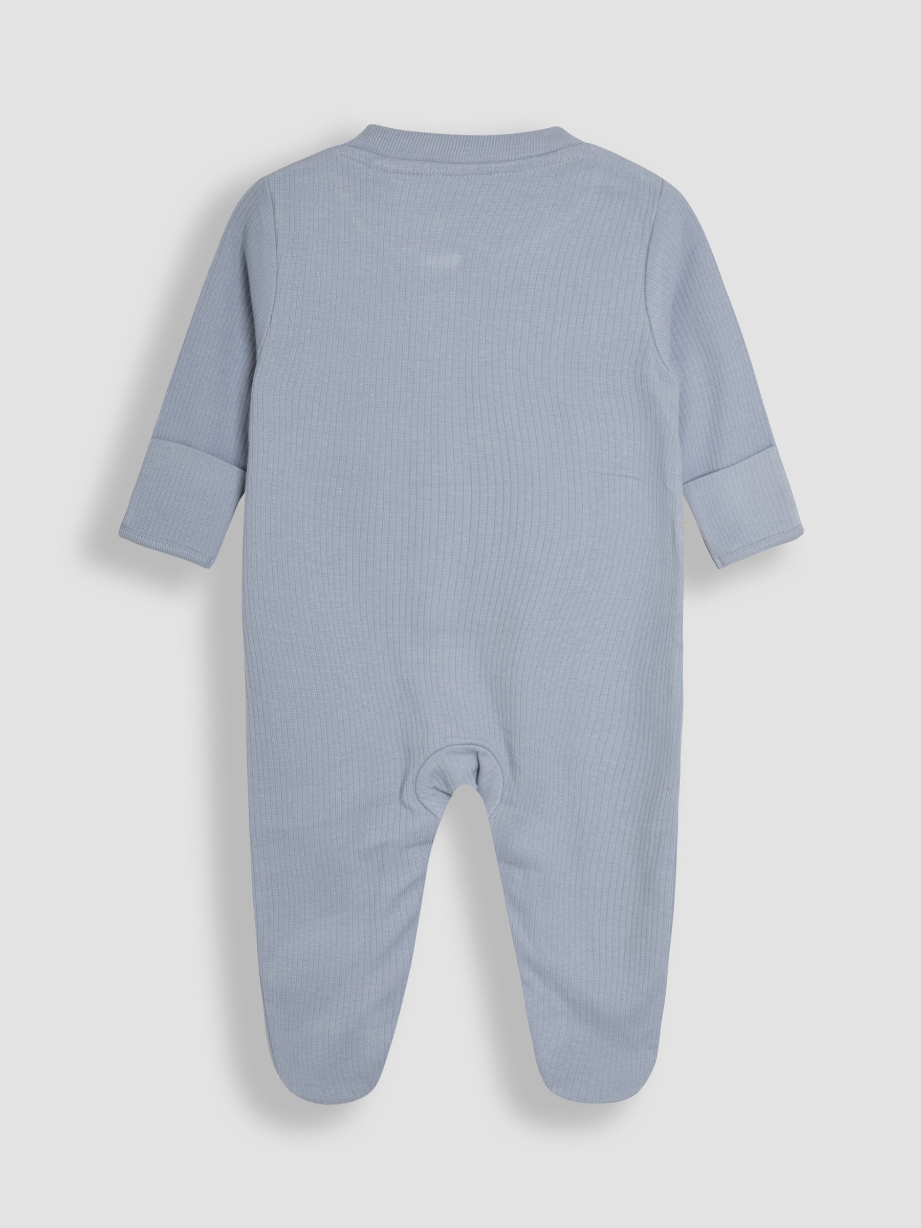 Blue Footed Appliqué Popper Sleepsuit - Image 2 of 4