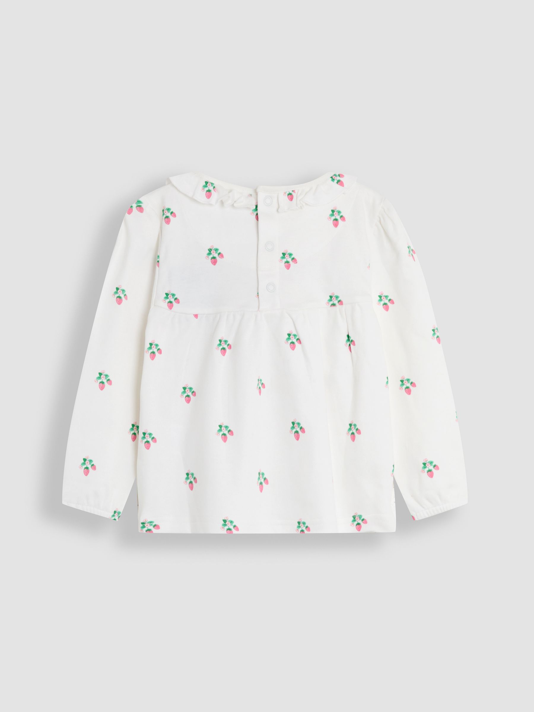 Cream Long Jersey Pyjamas - Image 3 of 4