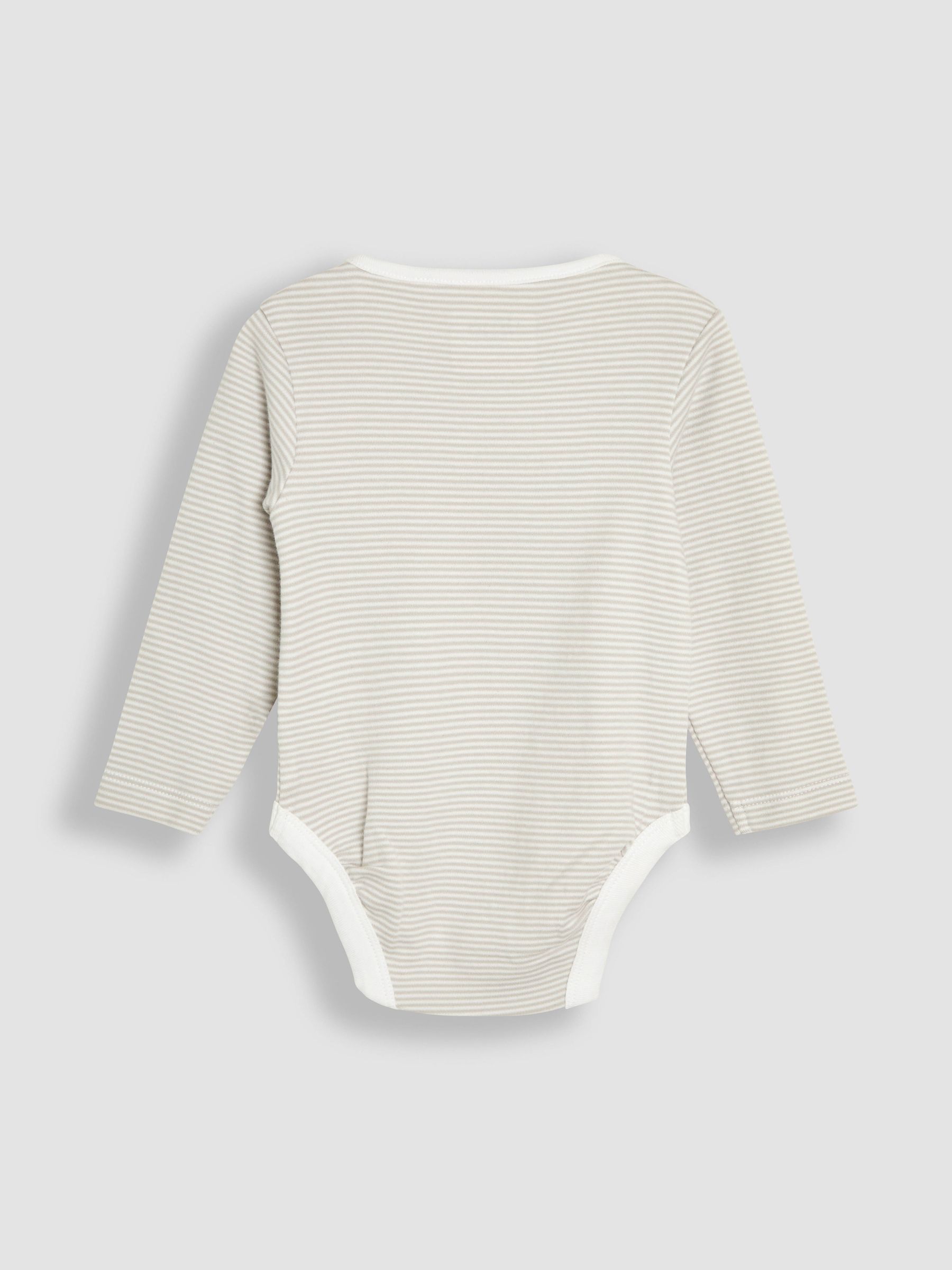 White Born In 2025 Cotton 4-Piece Baby Gifting Set - Image 8 of 13