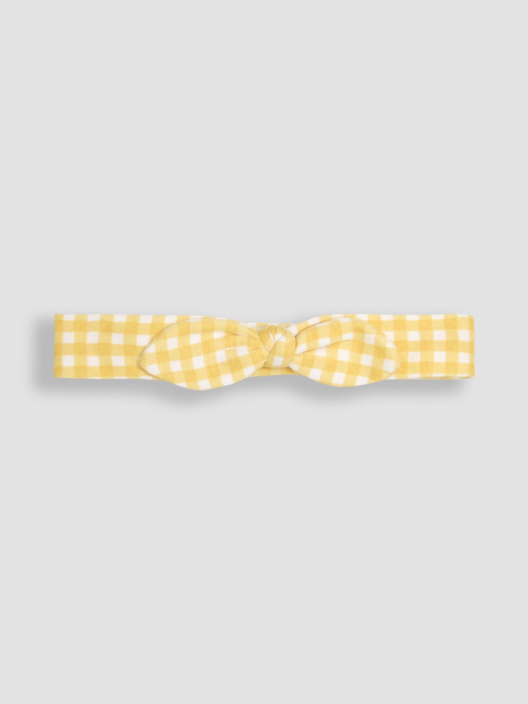 Yellow Smocked 100% Cotton Sleepsuit and Headband Set 2 Piece - Image 5 of 5