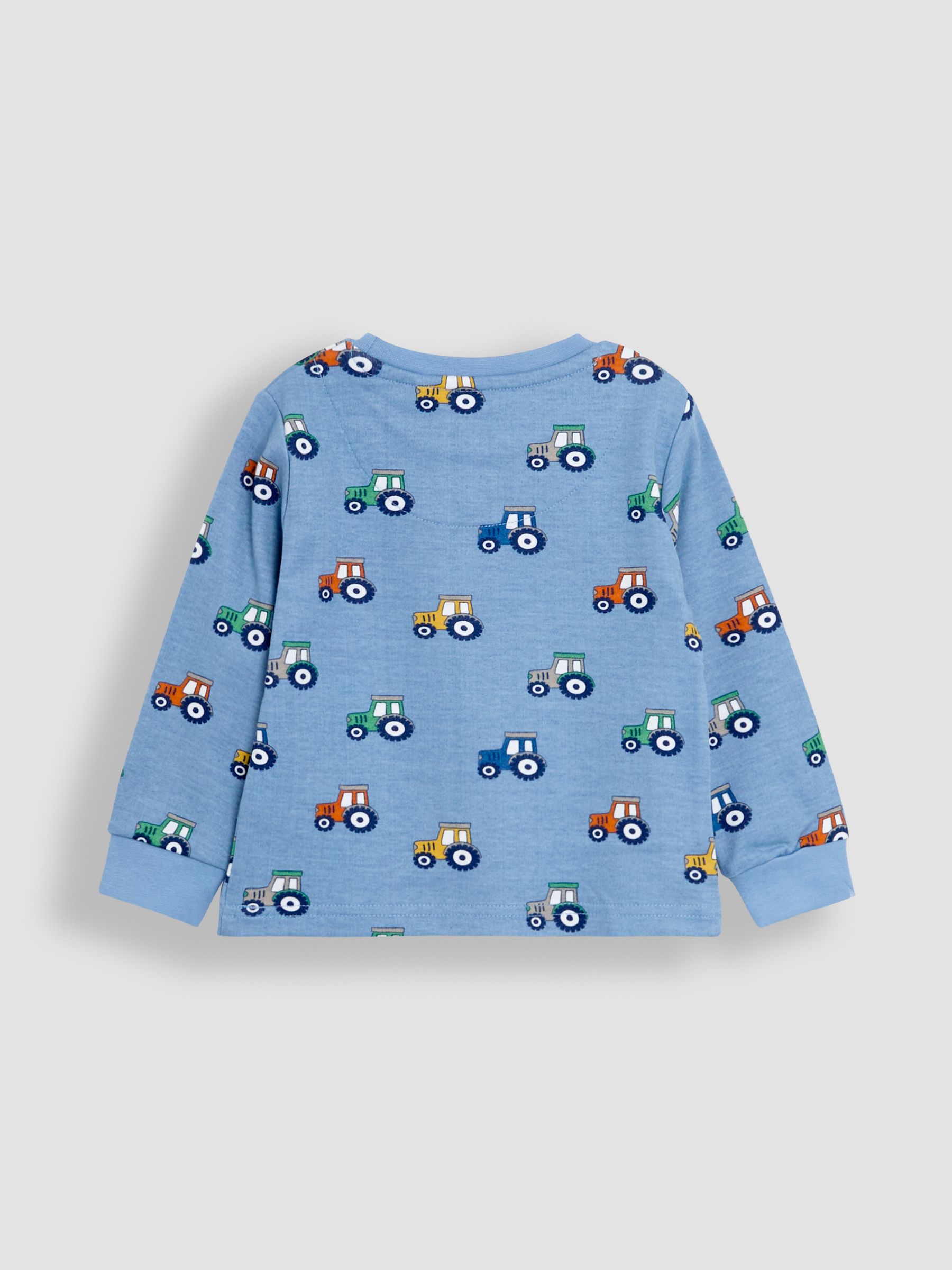 Blue 100% Cotton Jersey Pyjamas 2 Pack - Image 3 of 9