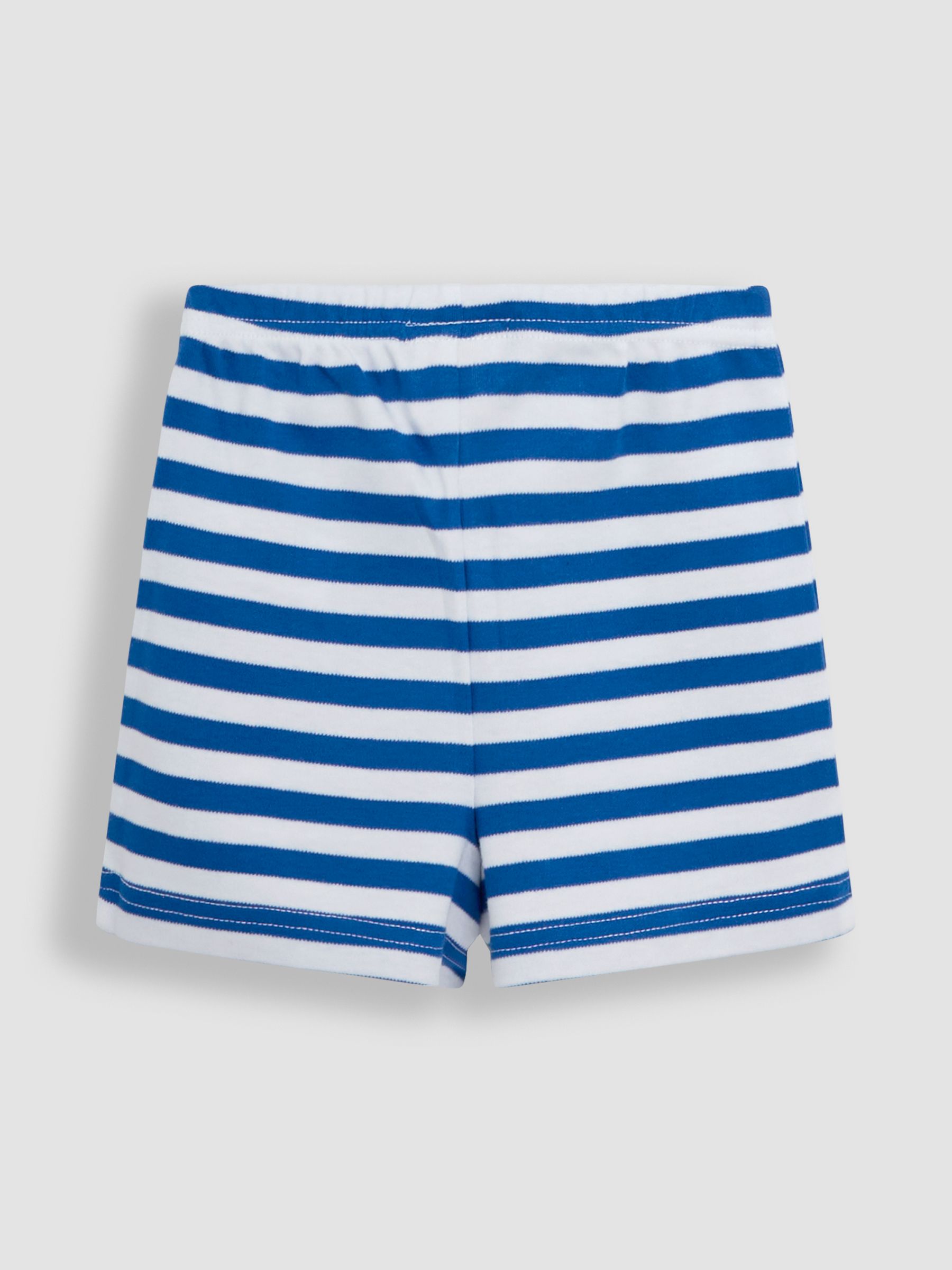 Blue 100% Cotton Jersey Pyjamas 2 Pack - Image 8 of 9