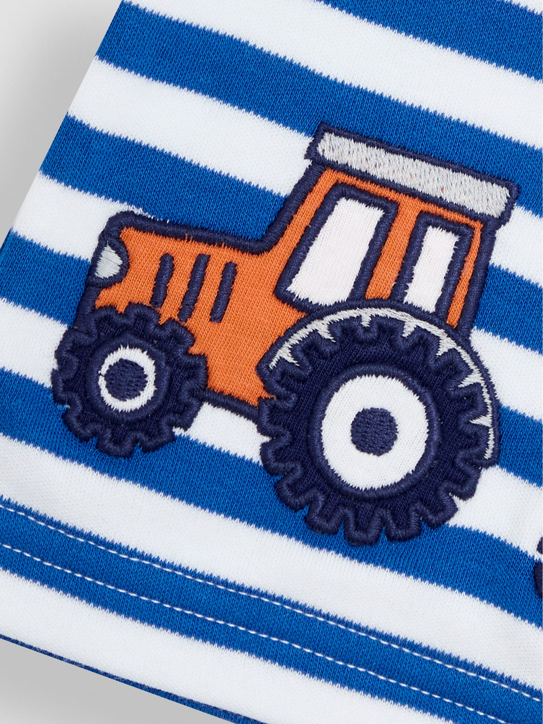 Blue 100% Cotton Jersey Pyjamas 2 Pack - Image 9 of 9