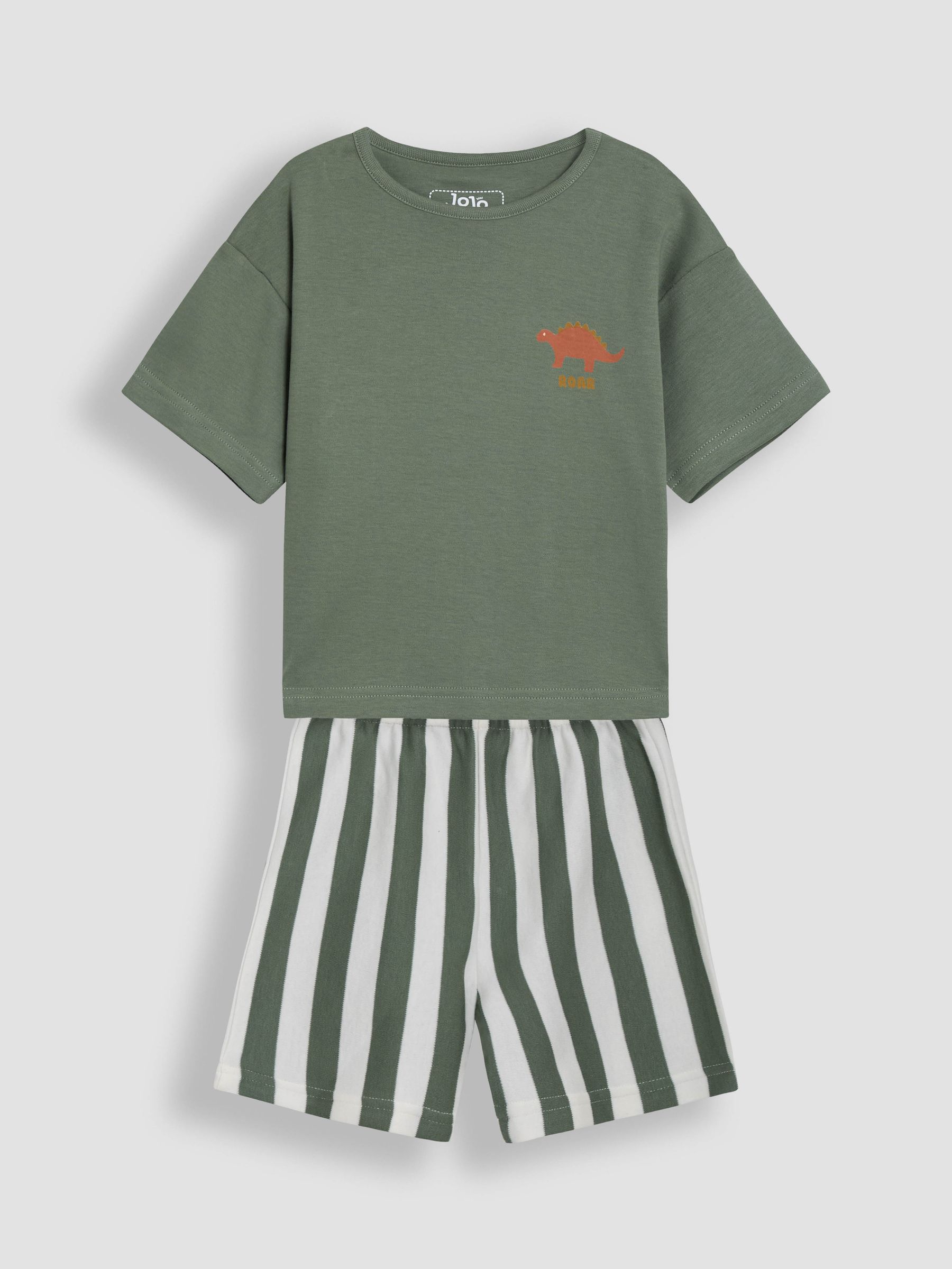 Stone Print Short Jersey Pyjamas 2 Pack - Image 3 of 15