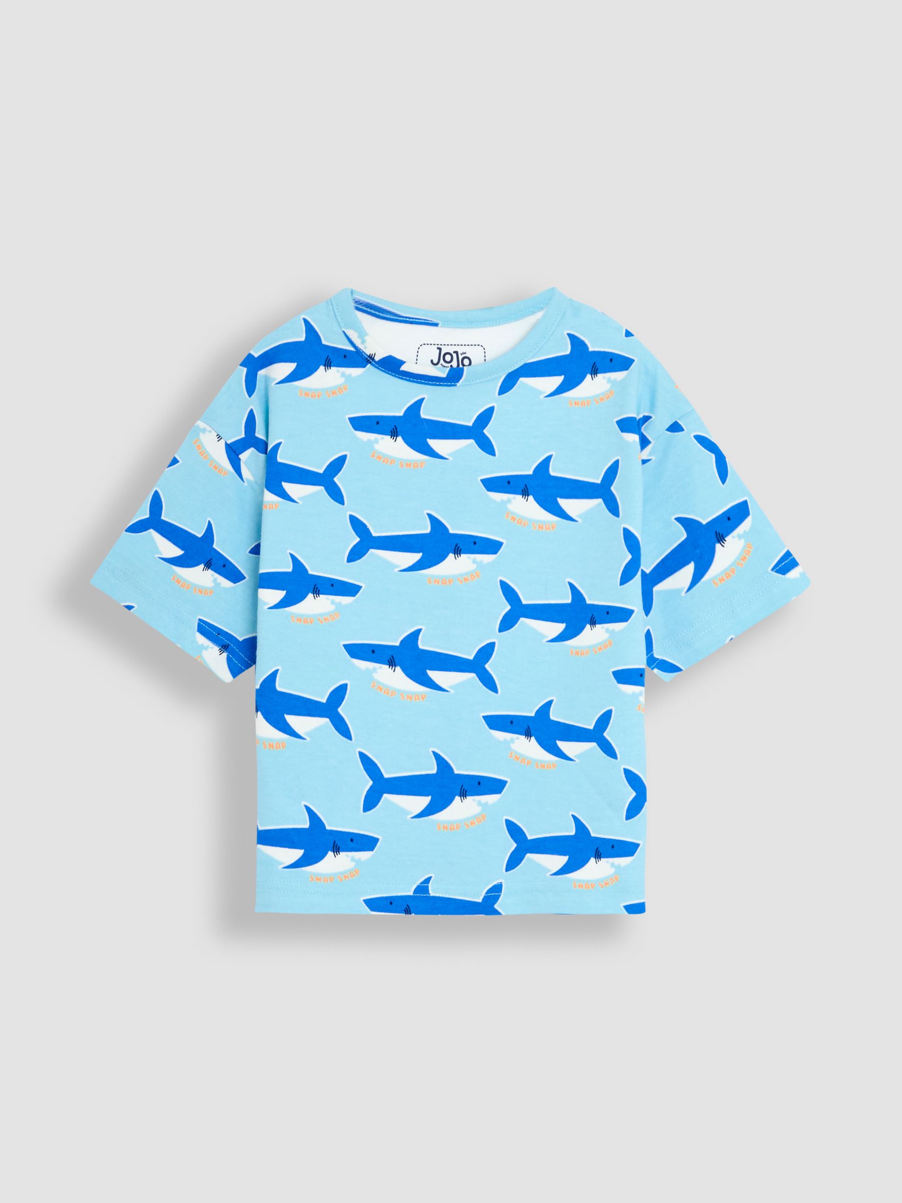 Blue Glow In The Dark Jersey Pyjamas - Image 2 of 5