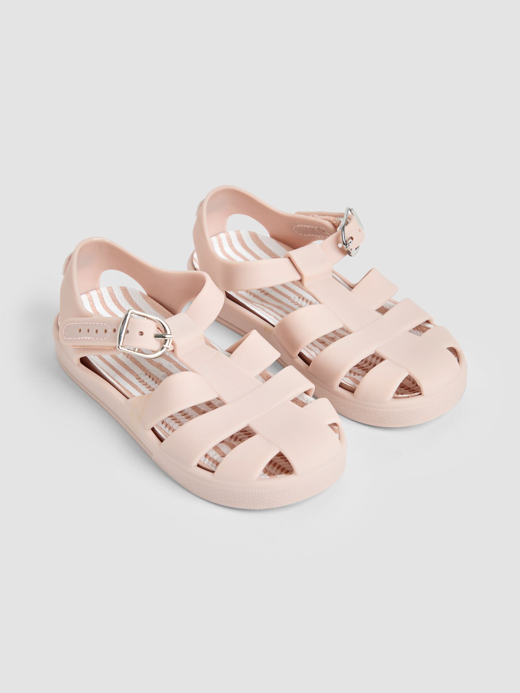 Neutral Jelly Sandals - Image 1 of 4