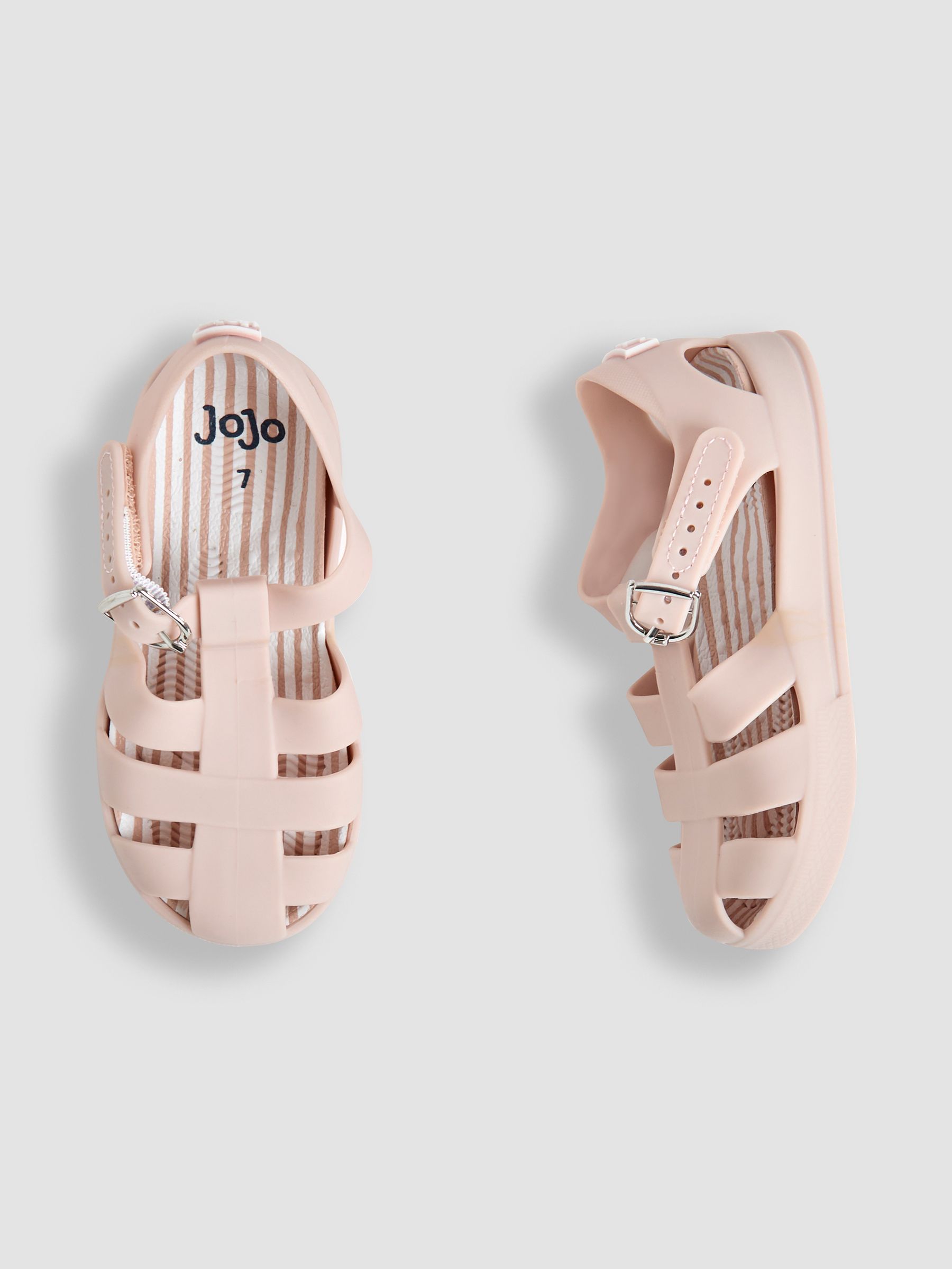 Neutral Jelly Sandals - Image 3 of 4