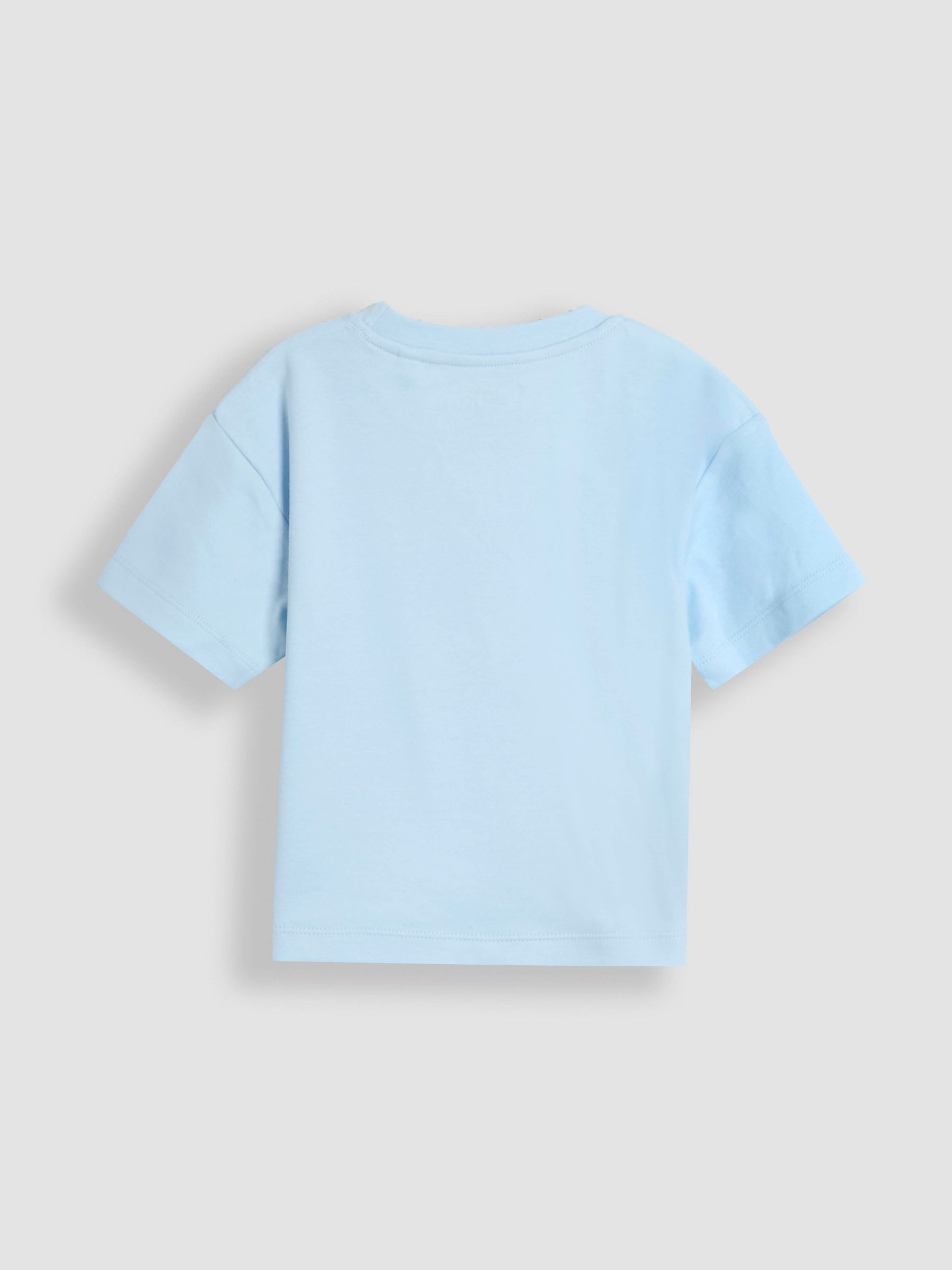Pale Blue Fruit Printed Jersey Pyjamas - Image 4 of 7