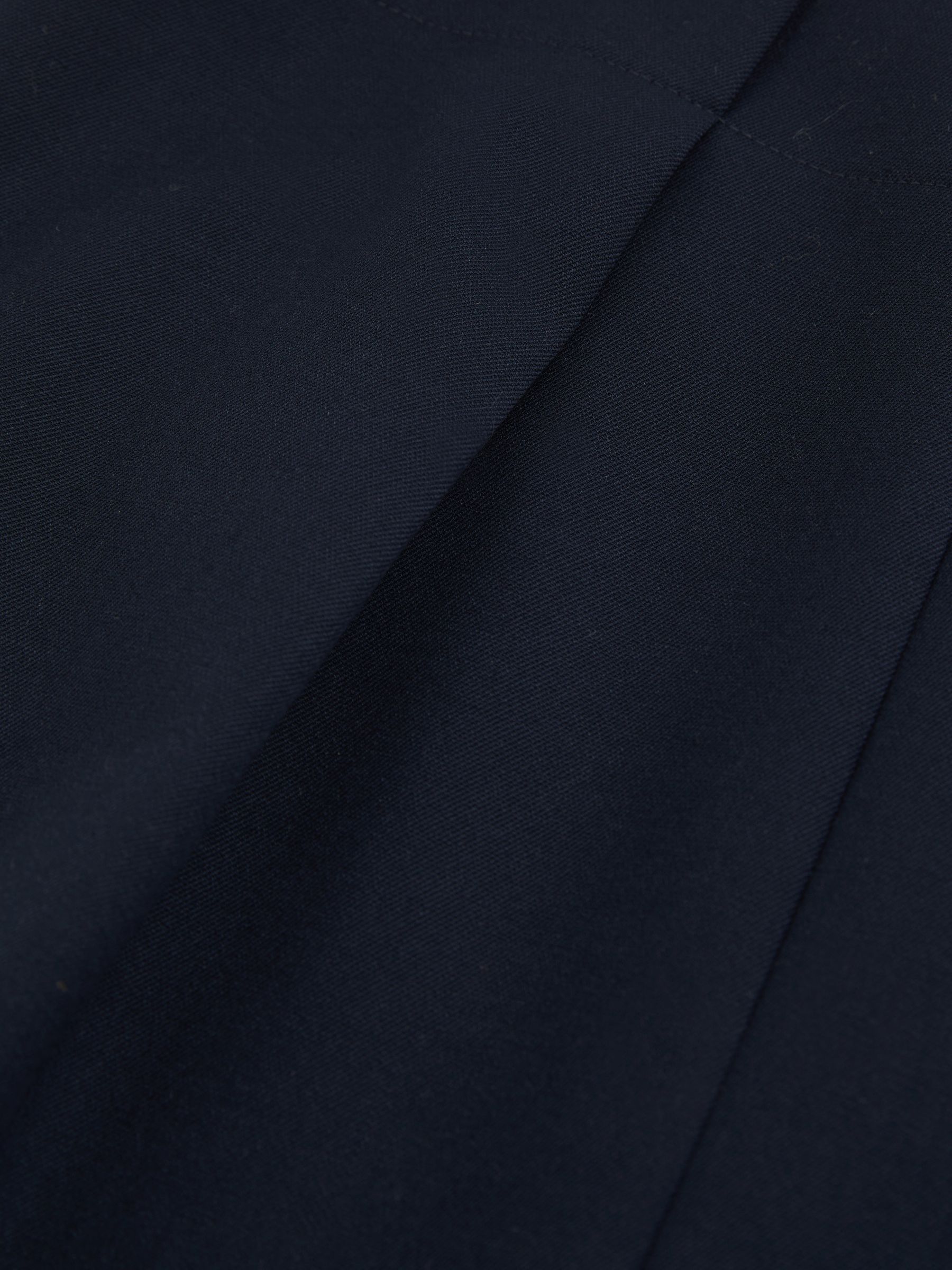 Petite Tailored Midi Suit Skirt in Navy - Image 6 of 7