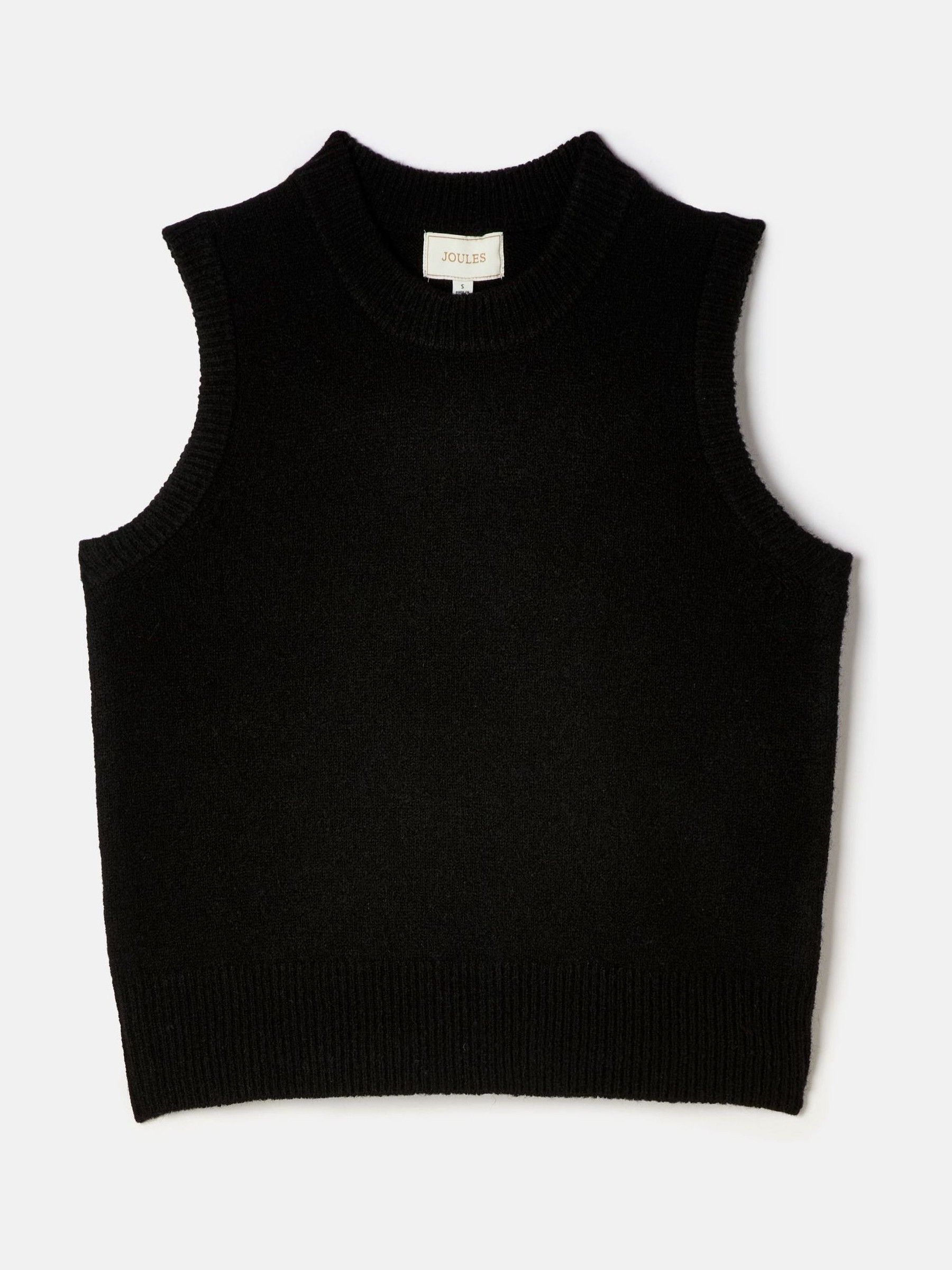Holly Black Regular Fit Knitted Vest - Image 7 of 7