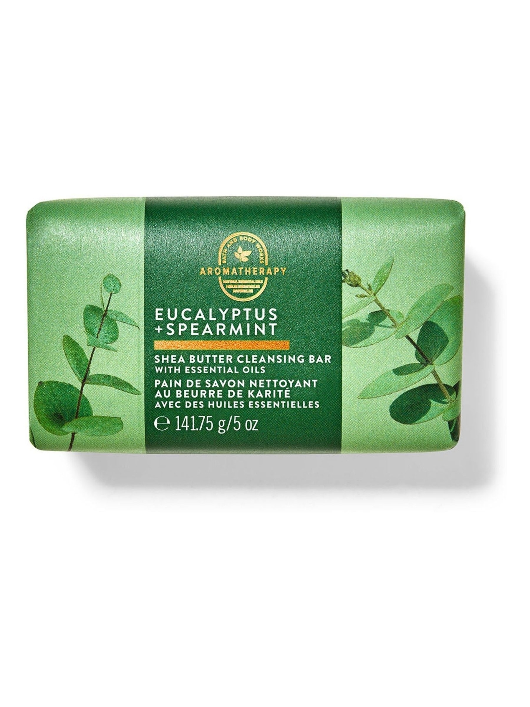 Eucalyptus Spearmint Eucalyptus Spearmint Shea Butter Cleansing Bar 5 oz / 141.75 g - Image 1 of 1