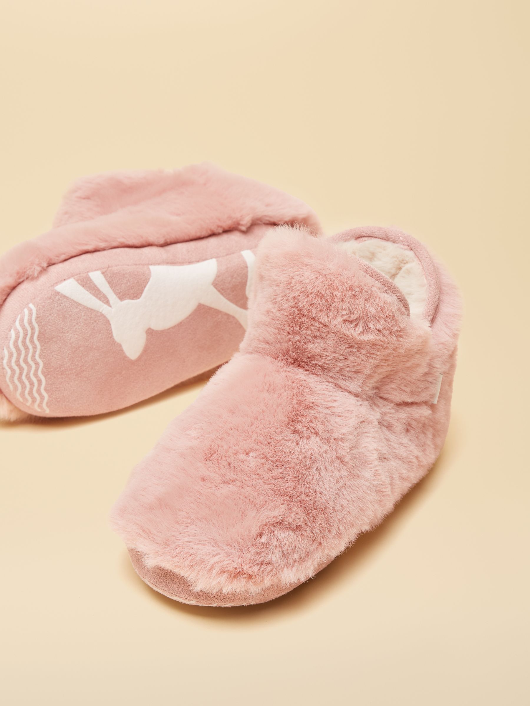 Girls' Cabin Pink Slipper Boot - Image 5 of 6
