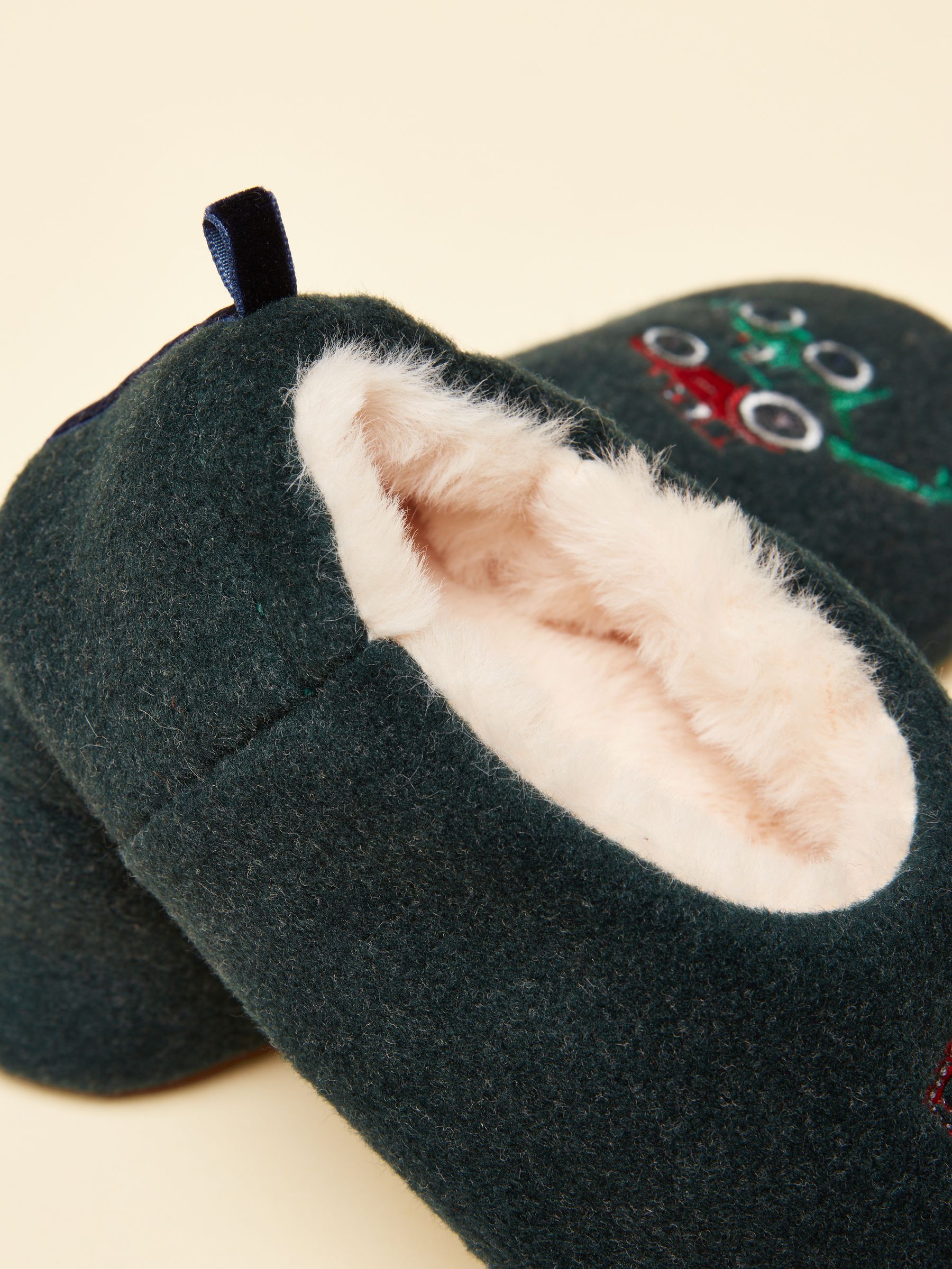 Boys' Slippet Green Tractor Slippers - Image 6 of 6 Boys' Slippet Green Tractor Slippers - Image 6 of 6