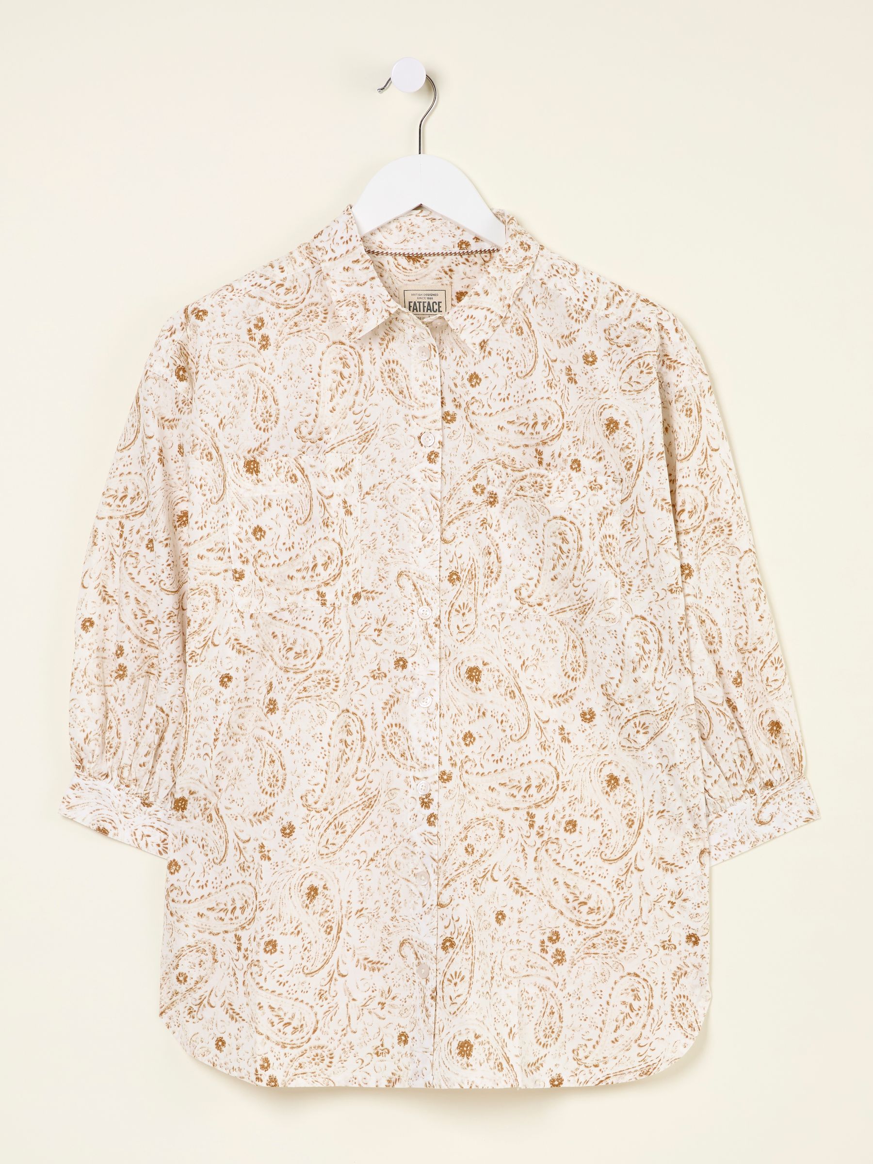 Whitney Ivory Paisley Shirt - Image 6 of 6