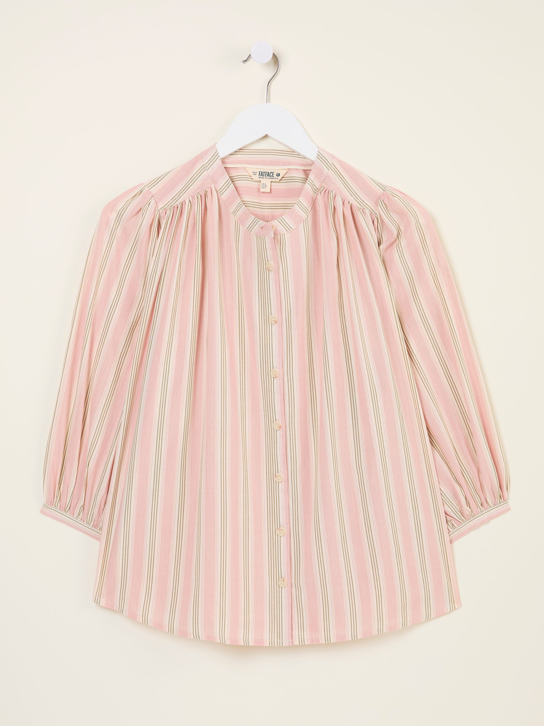 Amy Pink Stripe Blouse - Image 5 of 5