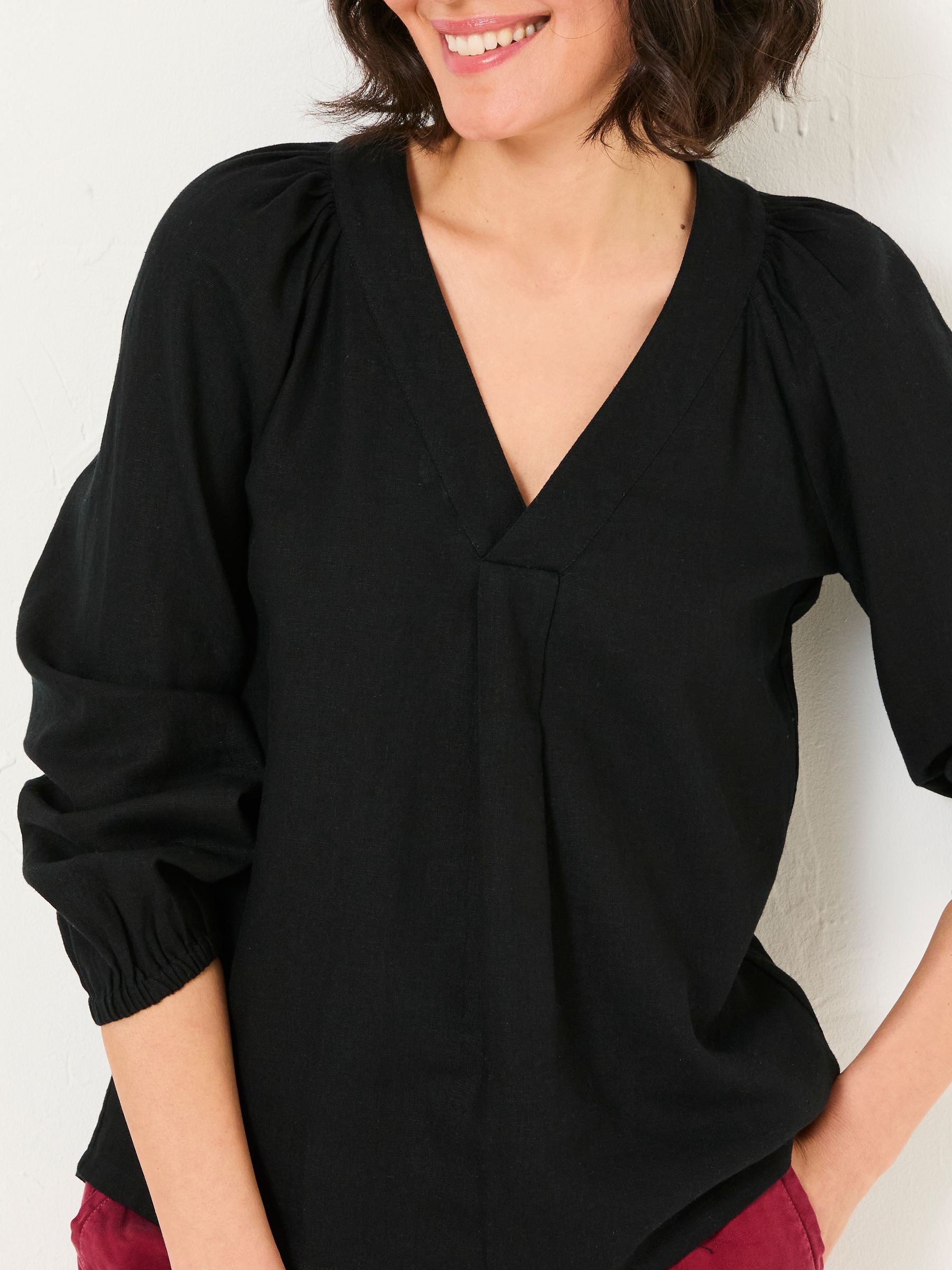 Channon Black Blouse - Image 4 of 5
