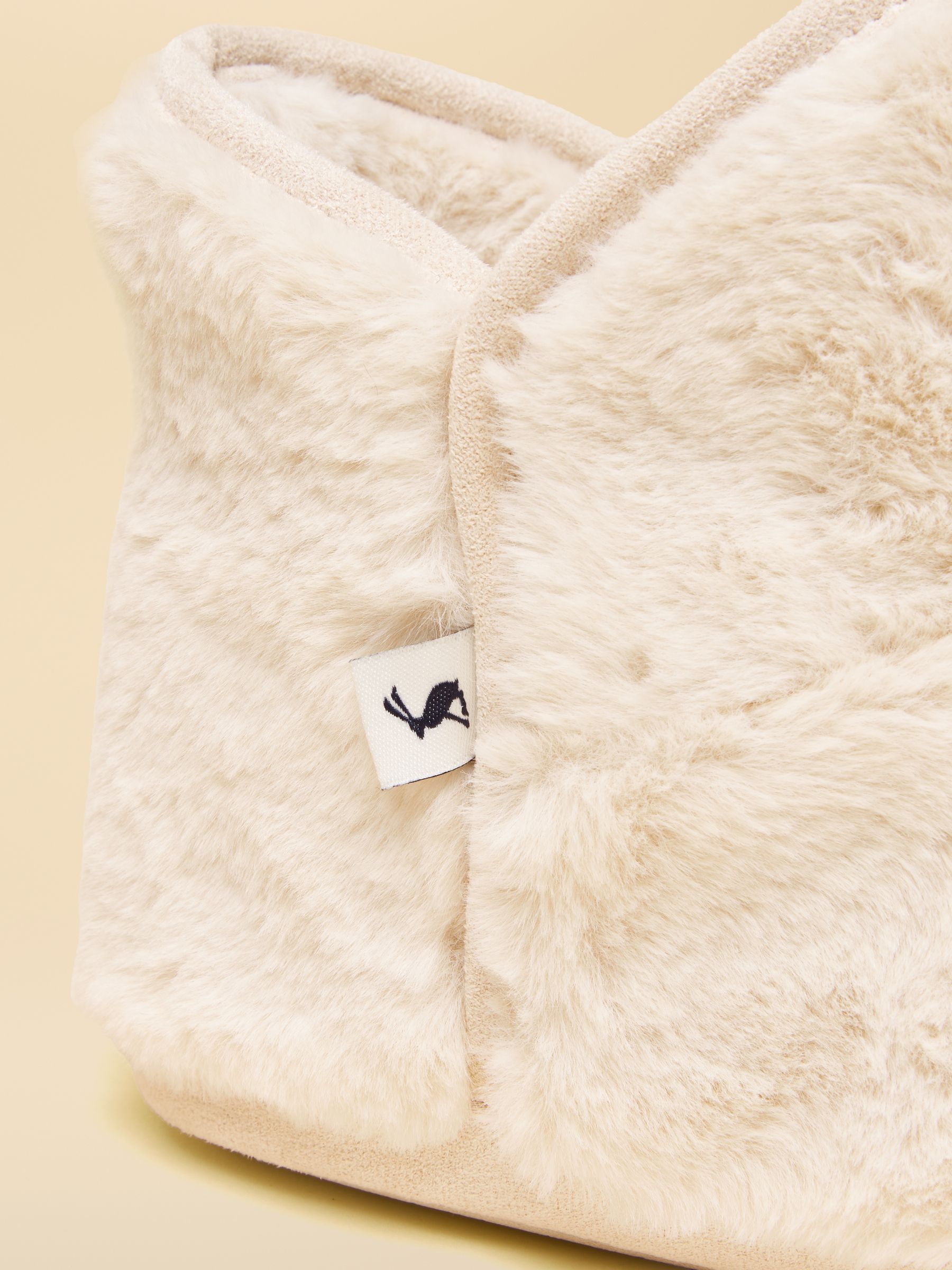 Women's Cabin Luxe Cream Faux Fur Slipper Boots - Image 6 of 6