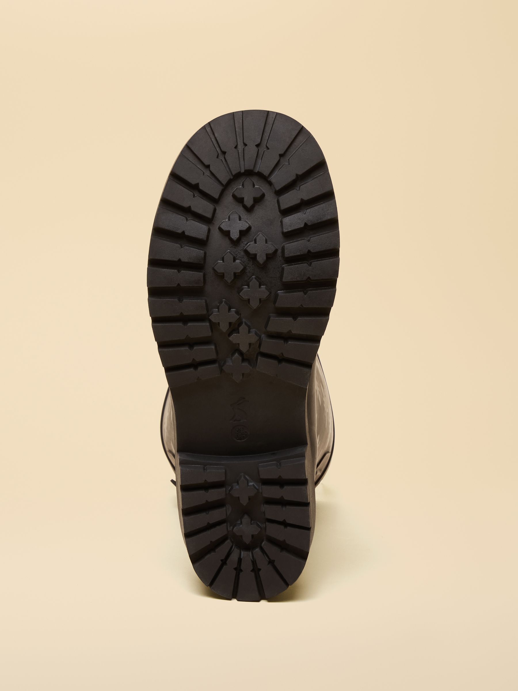 Wistow Black/Gold Printed Adjustable Mid Calf Wellies - Image 4 of 6