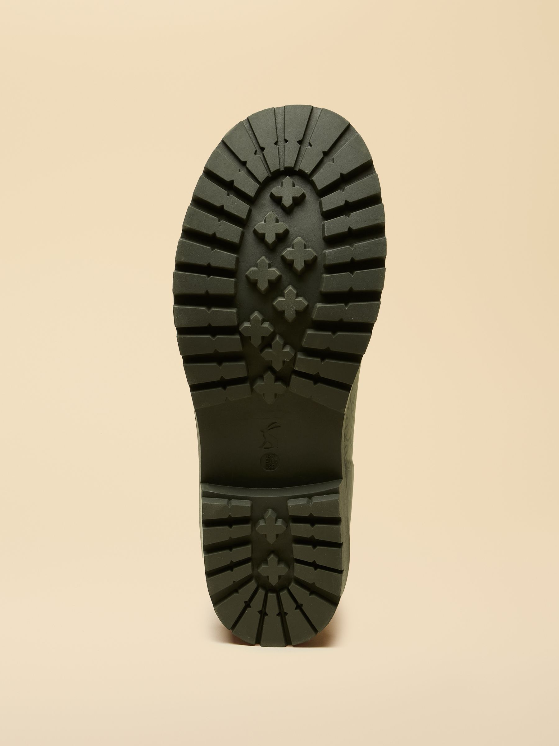 Wistow Khaki Green Printed Adjustable Mid Calf Wellies - Image 6 of 6