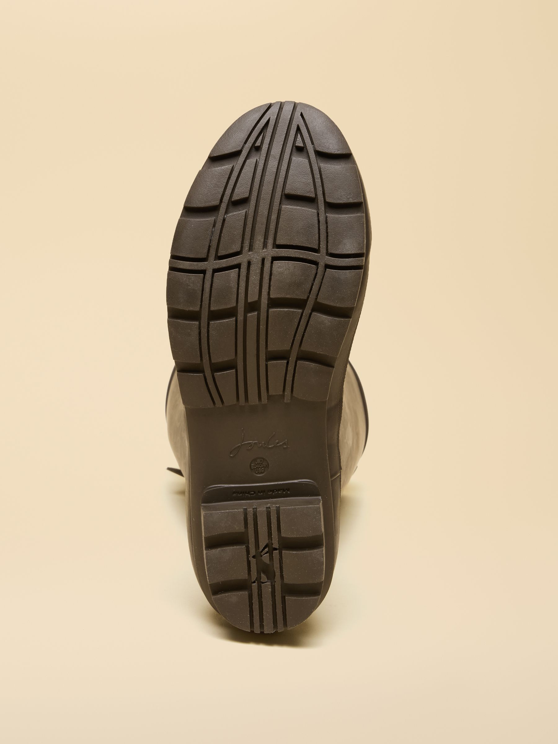 Printed Brown Adjustable Tall Waterproof Wellies - Image 4 of 6