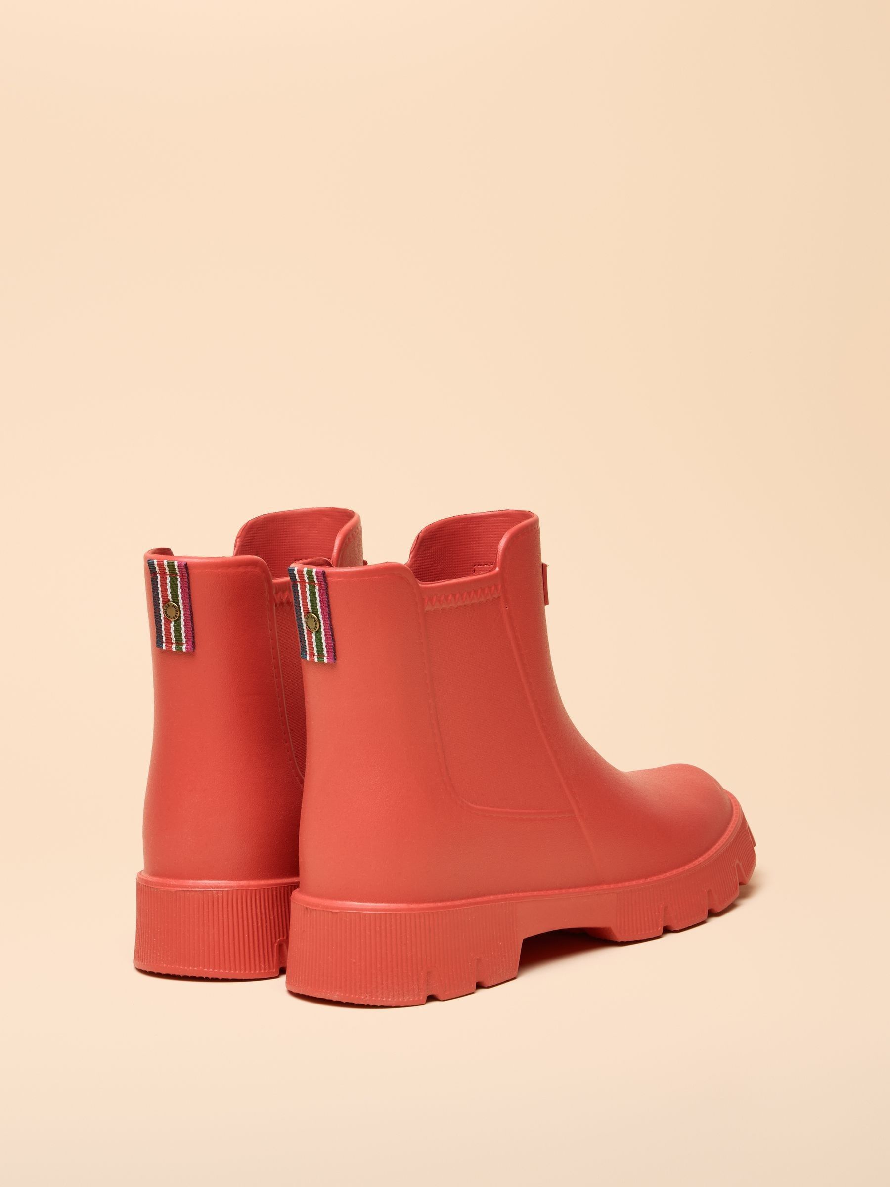 Raindance Red/Orange Lightweight EVA Ankle Wellies - Image 3 of 6