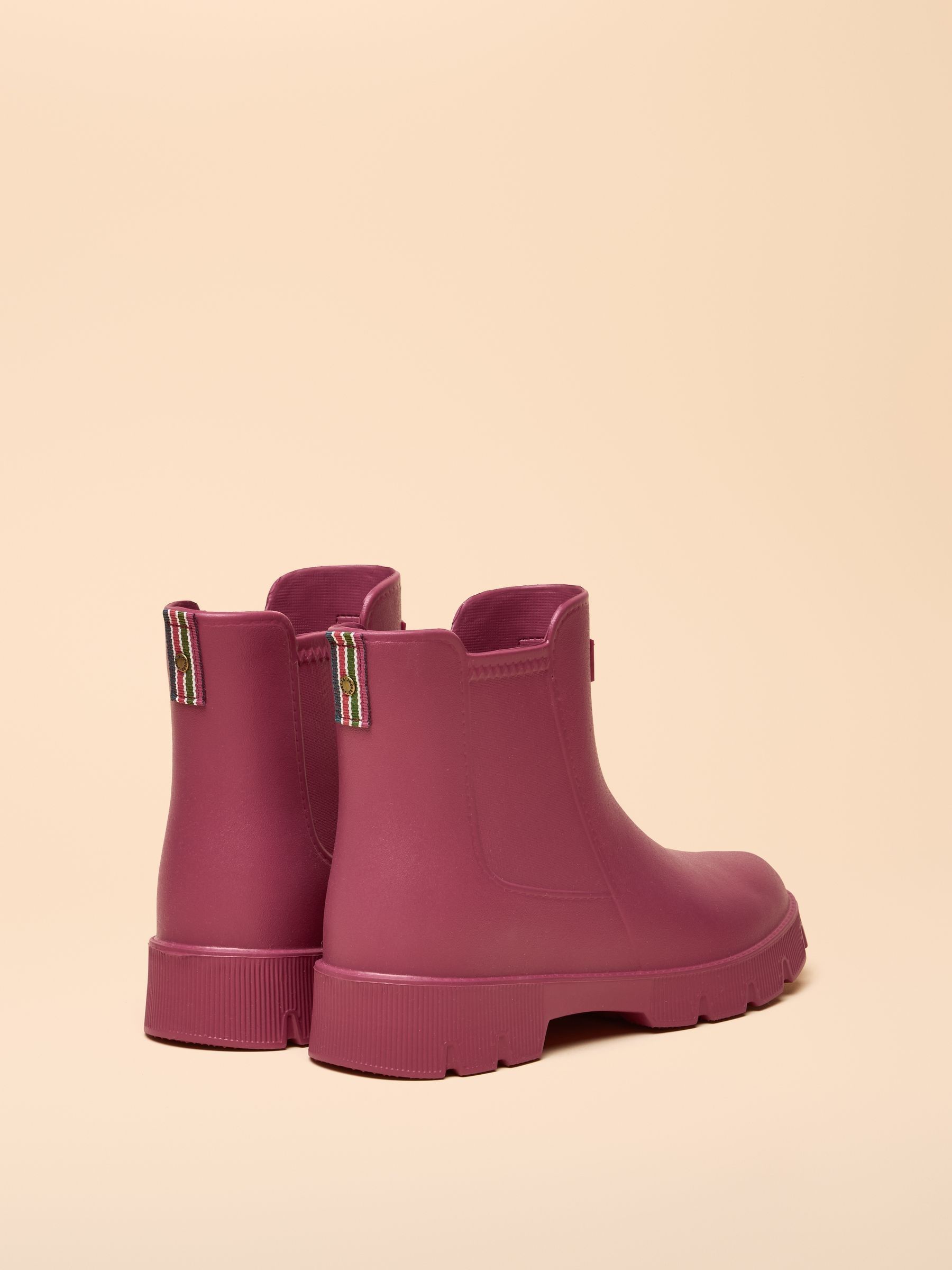 Raindance Berry Red Lightweight EVA Ankle Wellies - Image 3 of 6