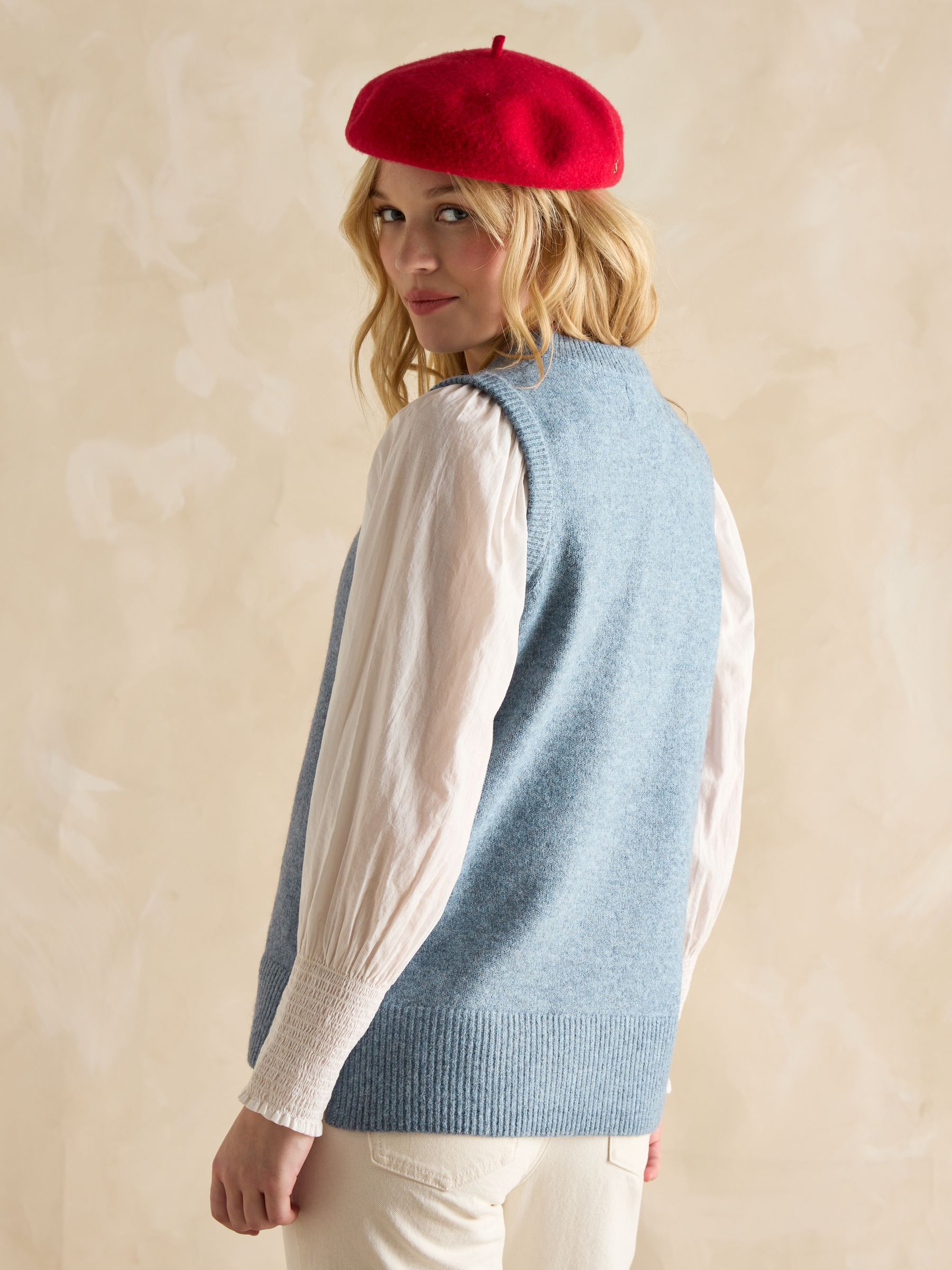Holly Blue Knitted Vest - Image 2 of 6