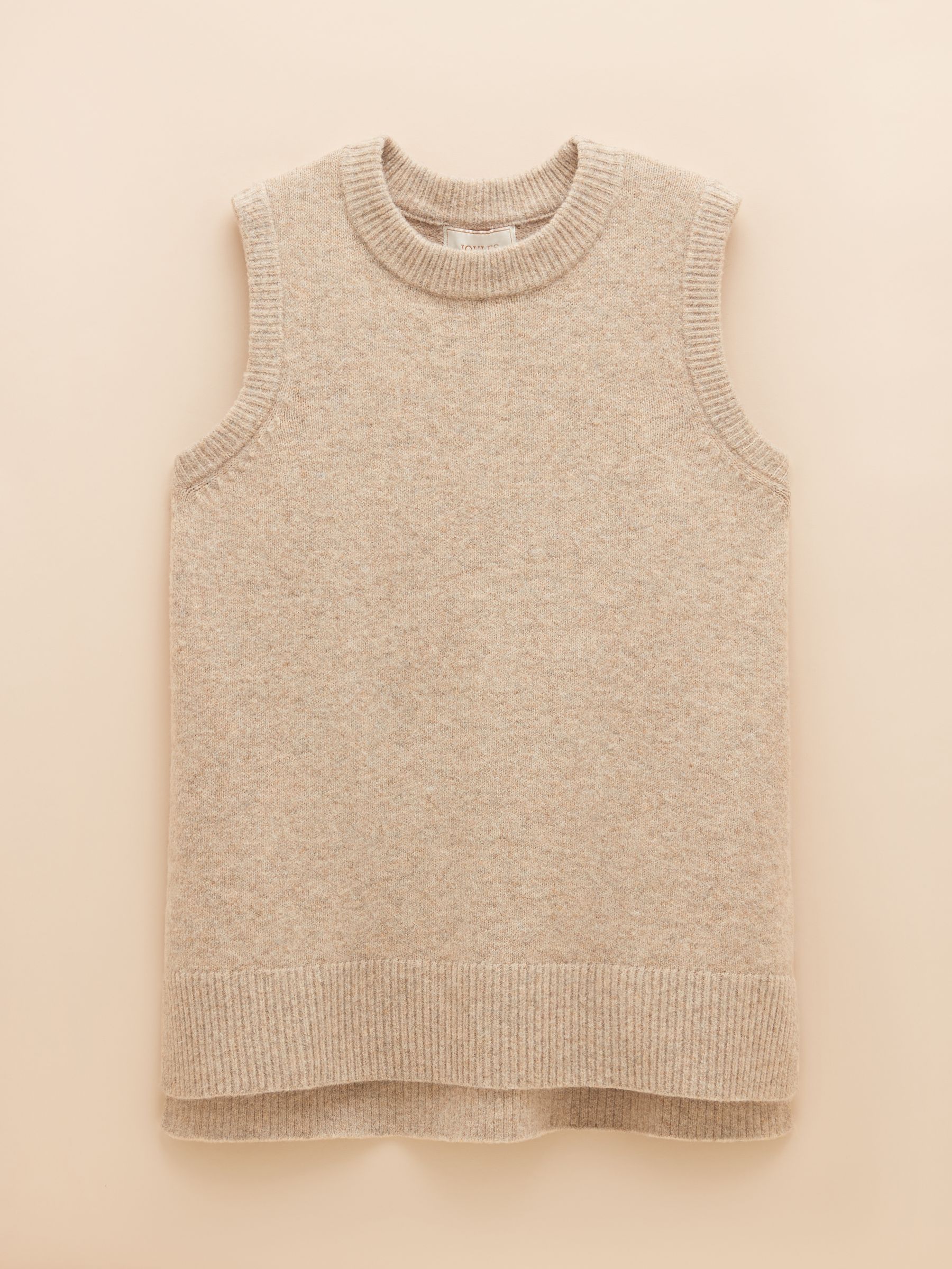 Holly Camel Brown Knitted Vest - Image 6 of 6