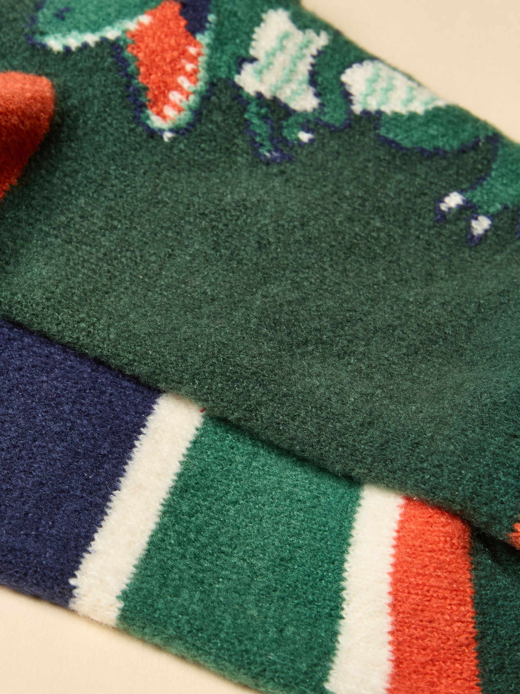 Kids' Warmly Green Cosy Sock 2 Pack - Image 3 of 3