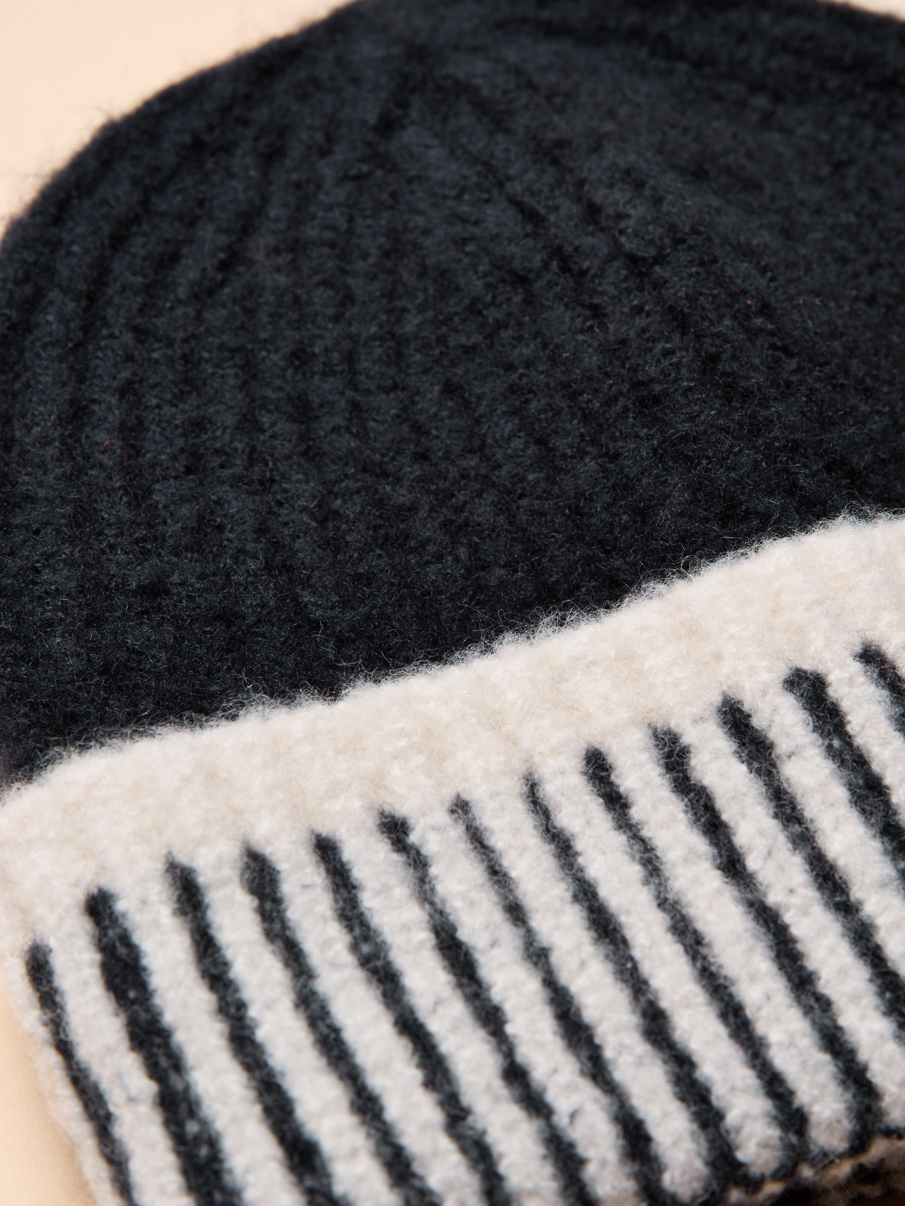 Kids' Wanderer Navy Beanie Hat - Image 4 of 4