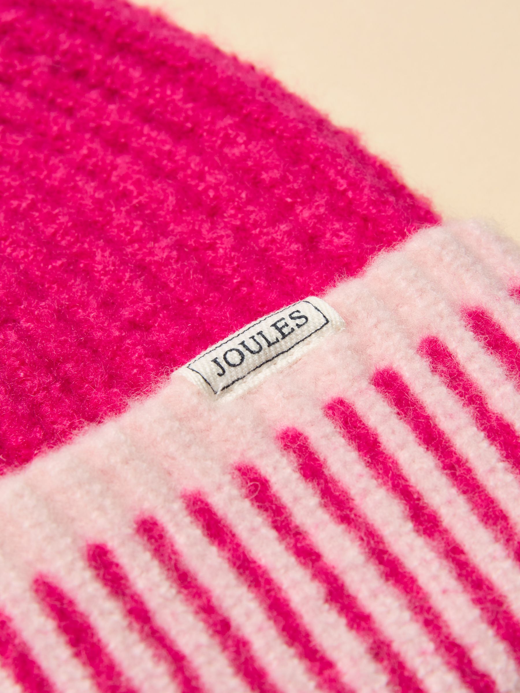 Kids Wanderer Bright Pink Beanie Hat - Image 3 of 4