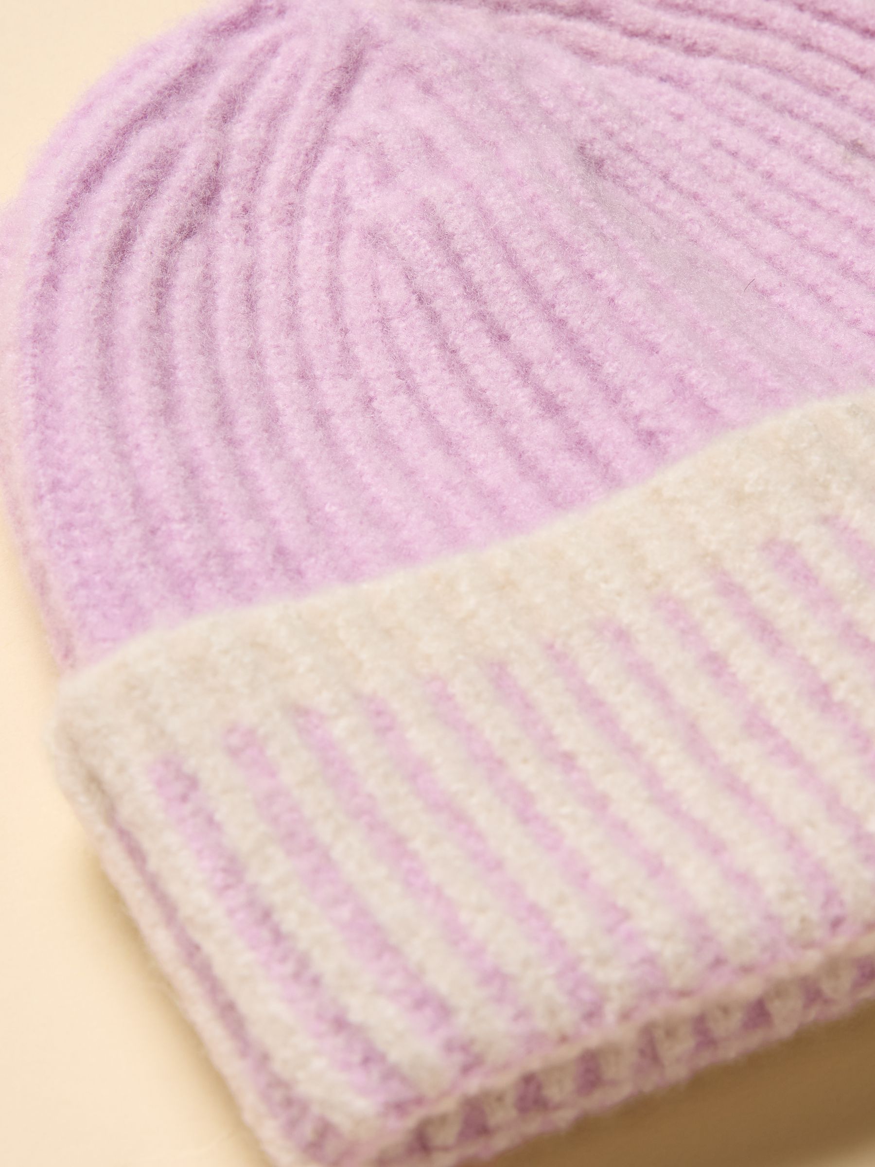 Kids Wanderer Lilac Purple Beanie Hat - Image 4 of 4