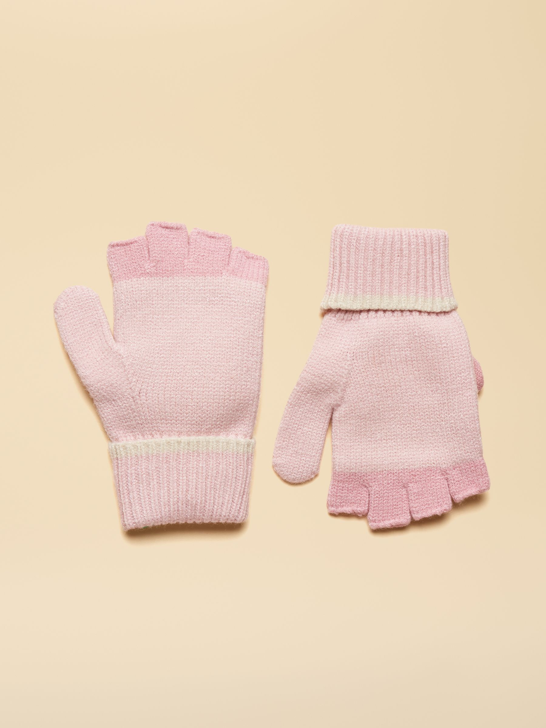 Kids' Carey Pink Character Gloves - Image 2 of 3