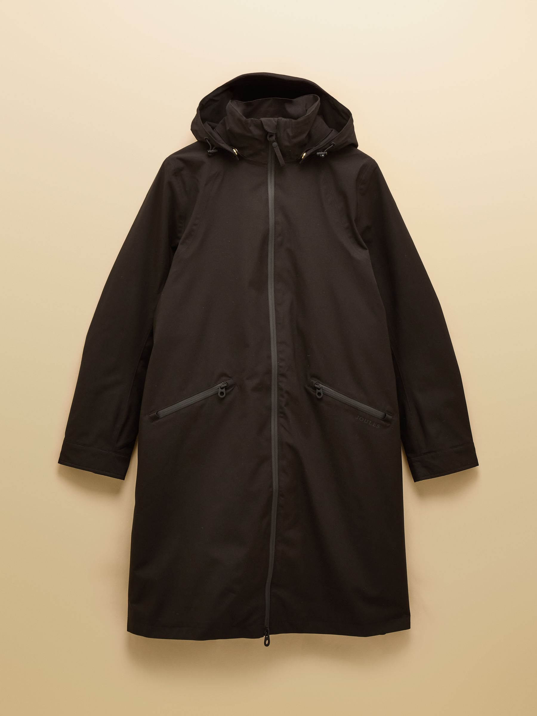 Rainaway Black Lightweight Waterproof Longline Raincoat with Hood - Image 15 of 15