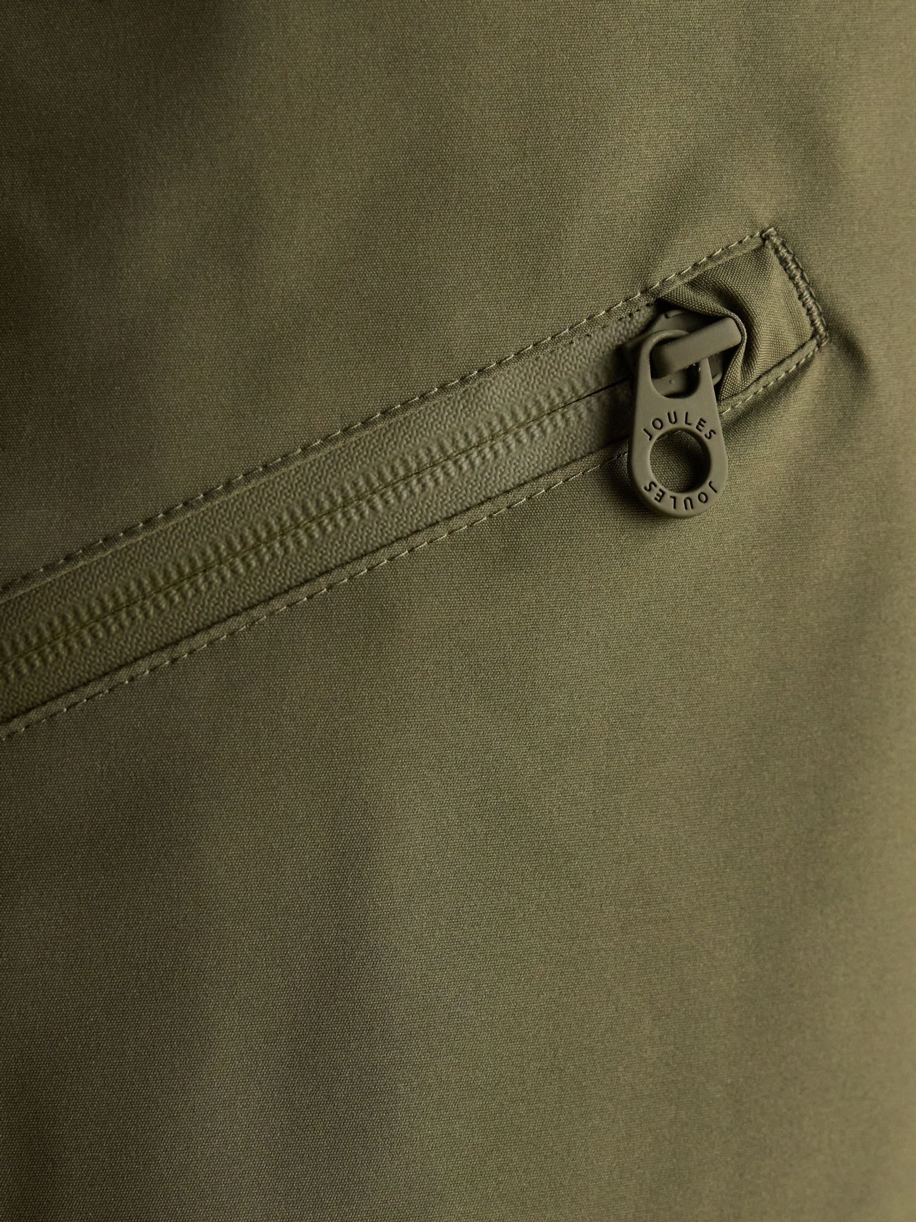 Rainaway Green Lightweight Waterproof Longline Raincoat with Hood - Image 9 of 14