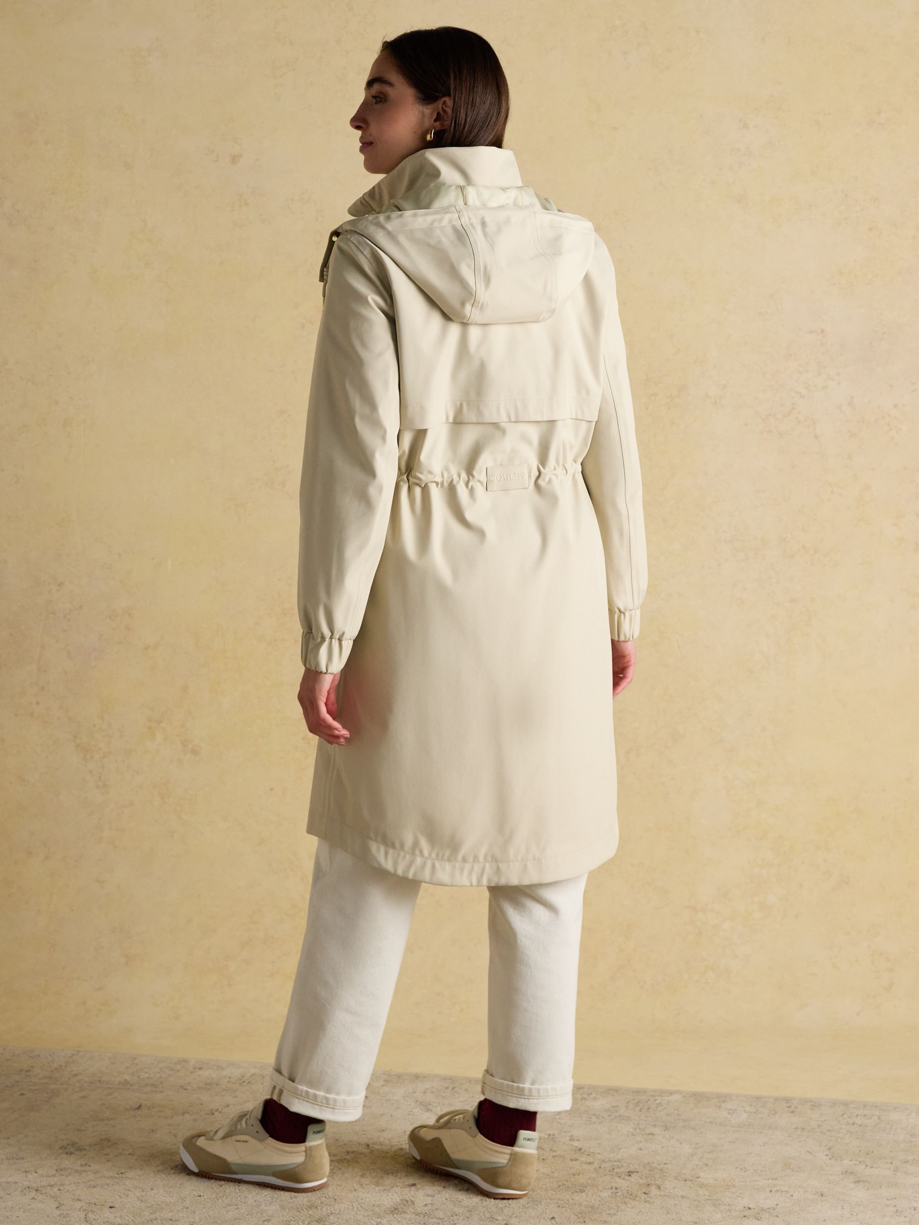 Elbridge Neutral Waterproof Coat with Hood - Image 2 of 13