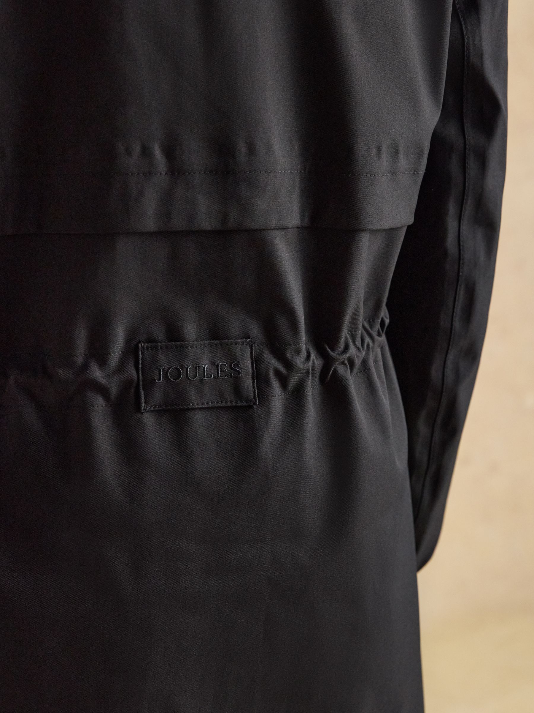Elbridge Black Waterproof Coat with Hood - Image 10 of 12