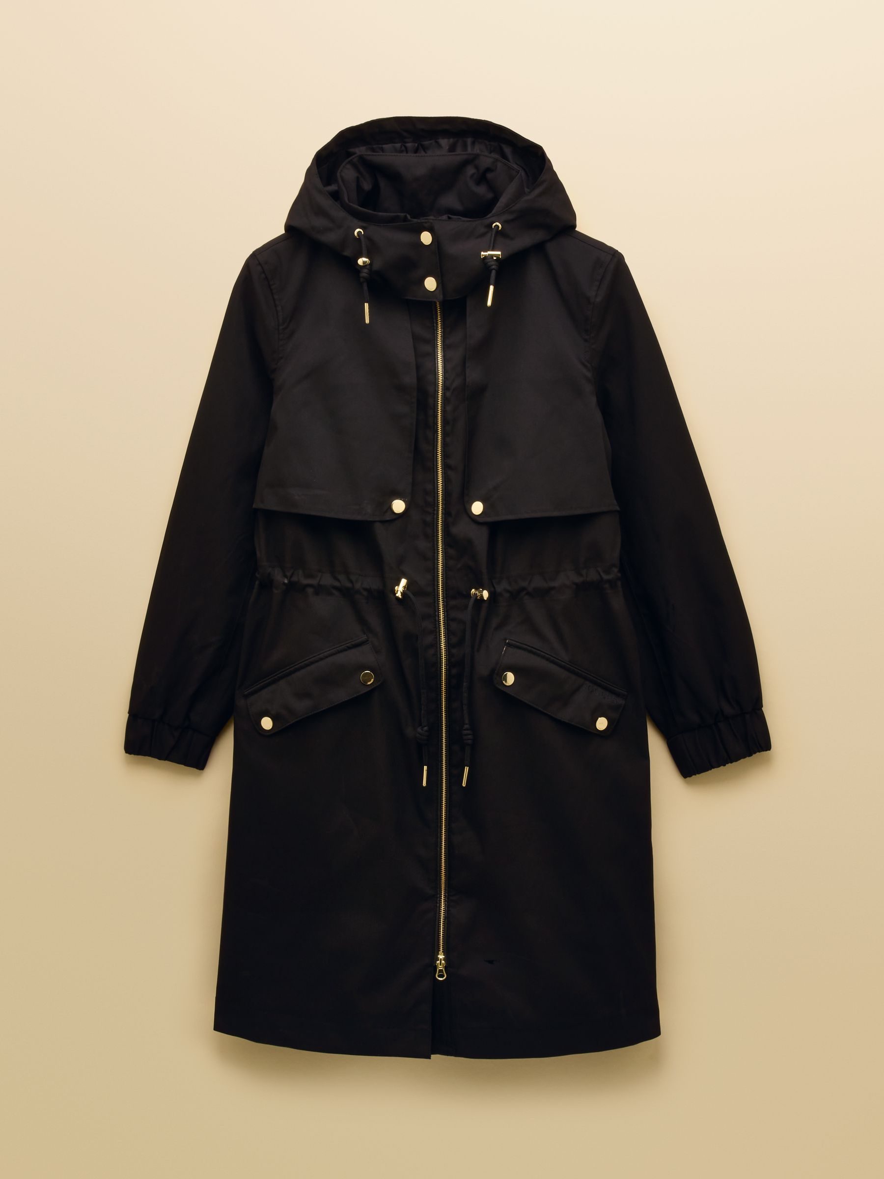Elbridge Black Waterproof Coat with Hood - Image 12 of 12
