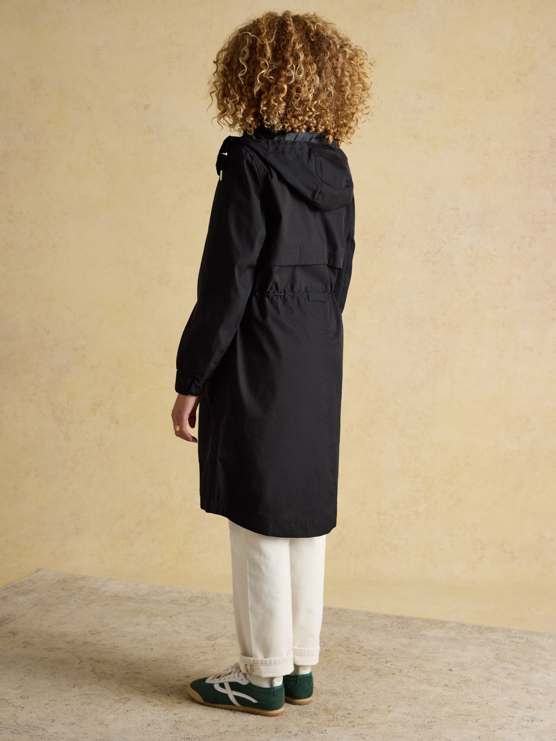 Elbridge Black Waterproof Coat with Hood - Image 2 of 12