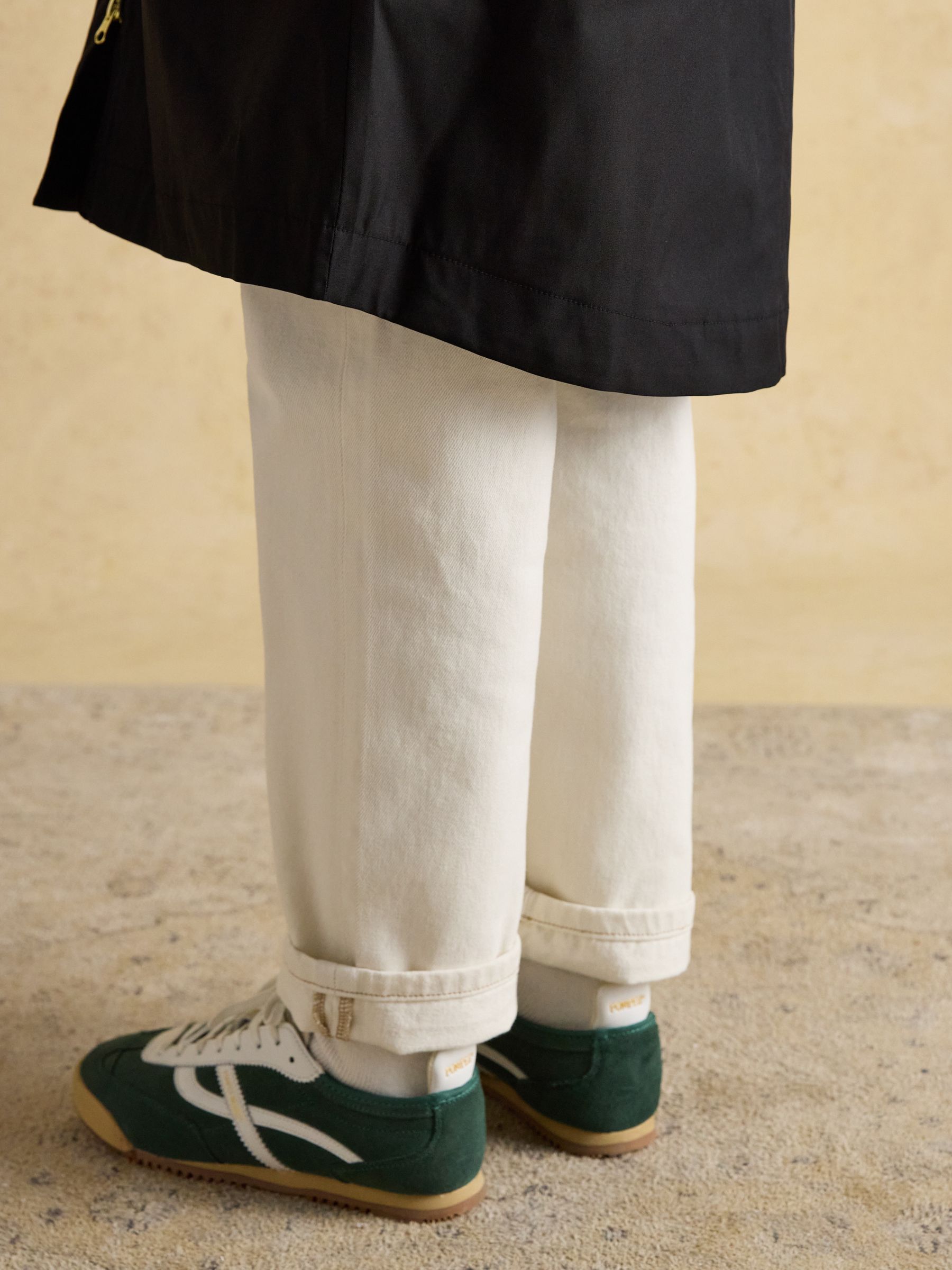 Elbridge Black Waterproof Coat with Hood - Image 9 of 12