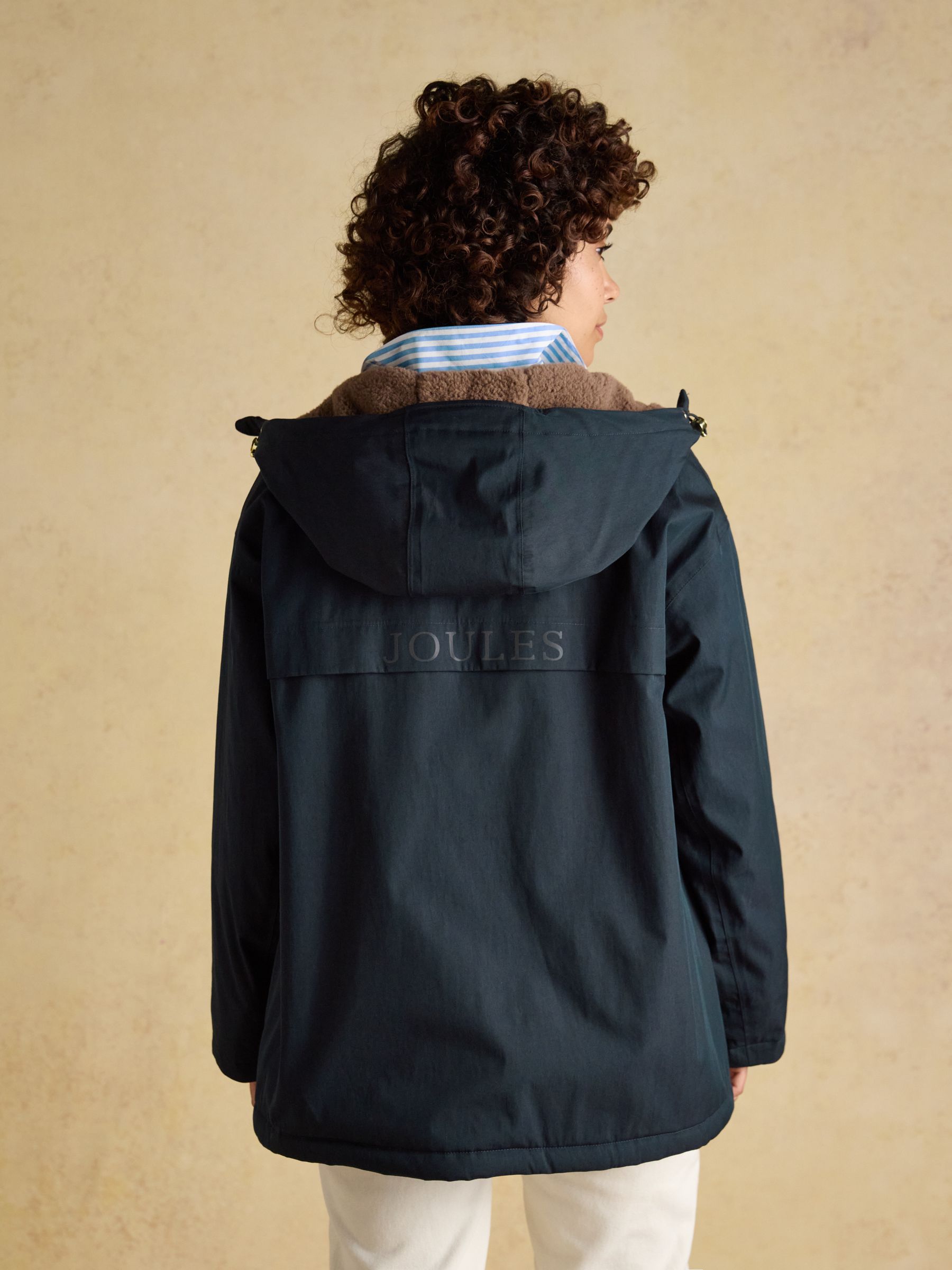 Coverwell Navy Waterproof Fleece Lined Coat - Image 2 of 13