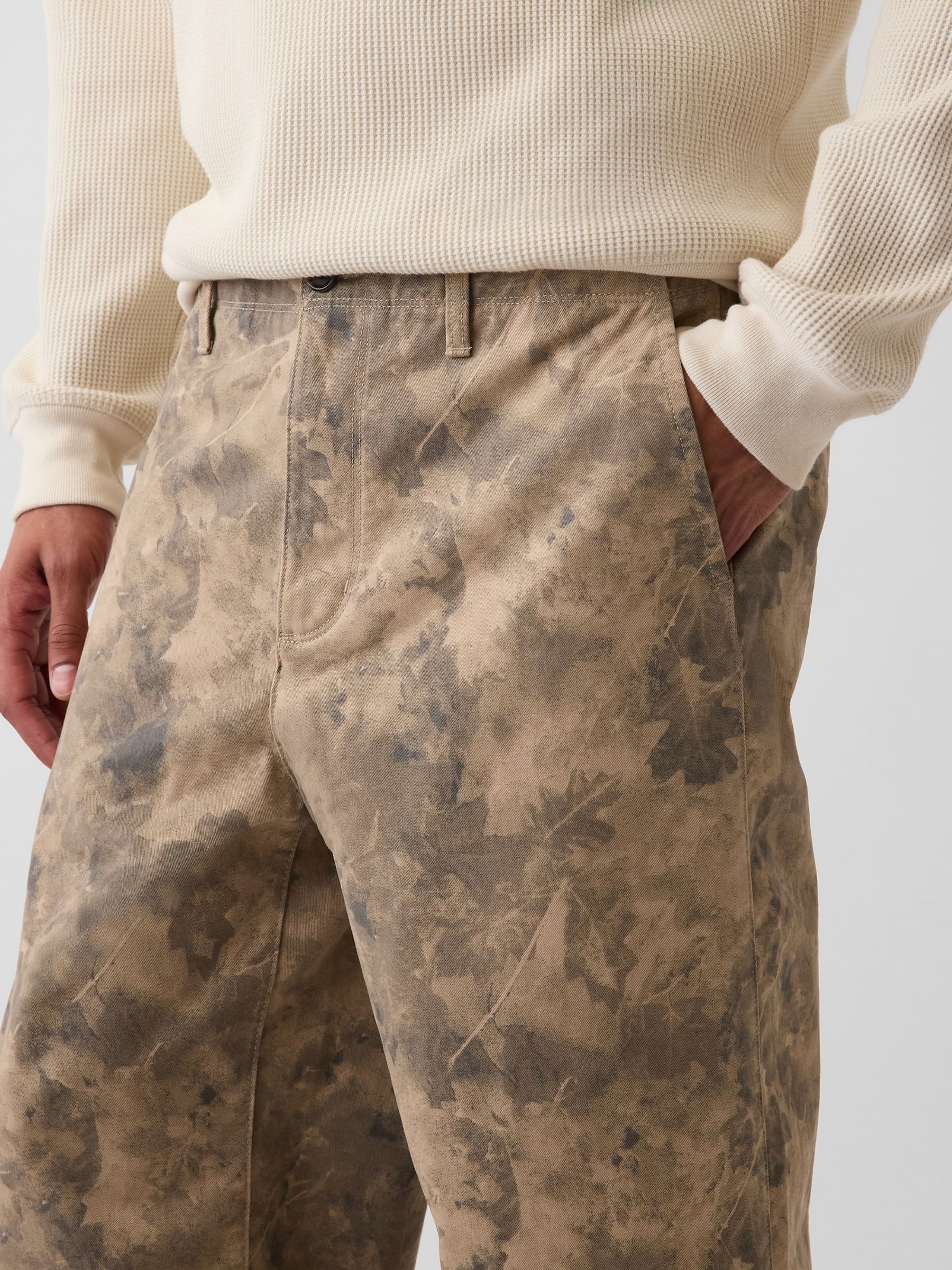 Green Heavyweight Twill Baggy Chinos - Image 6 of 6 Green Heavyweight Twill Baggy Chinos - Image 6 of 6